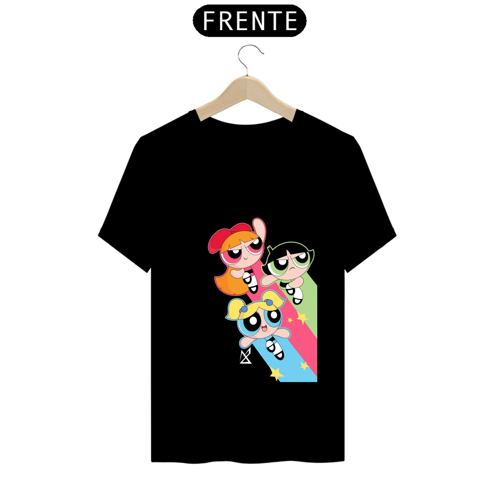 Nome do produto: T-Shirt Prime - Coleção  Nostalgia - As meninas super poderosas