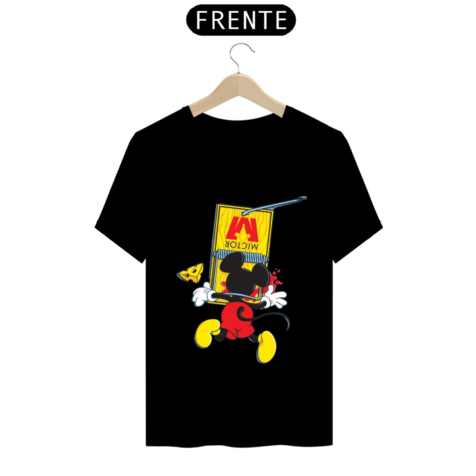 Nome do produto: T-Shirt Prime - Coleção Nostalgia - Aquele Rato