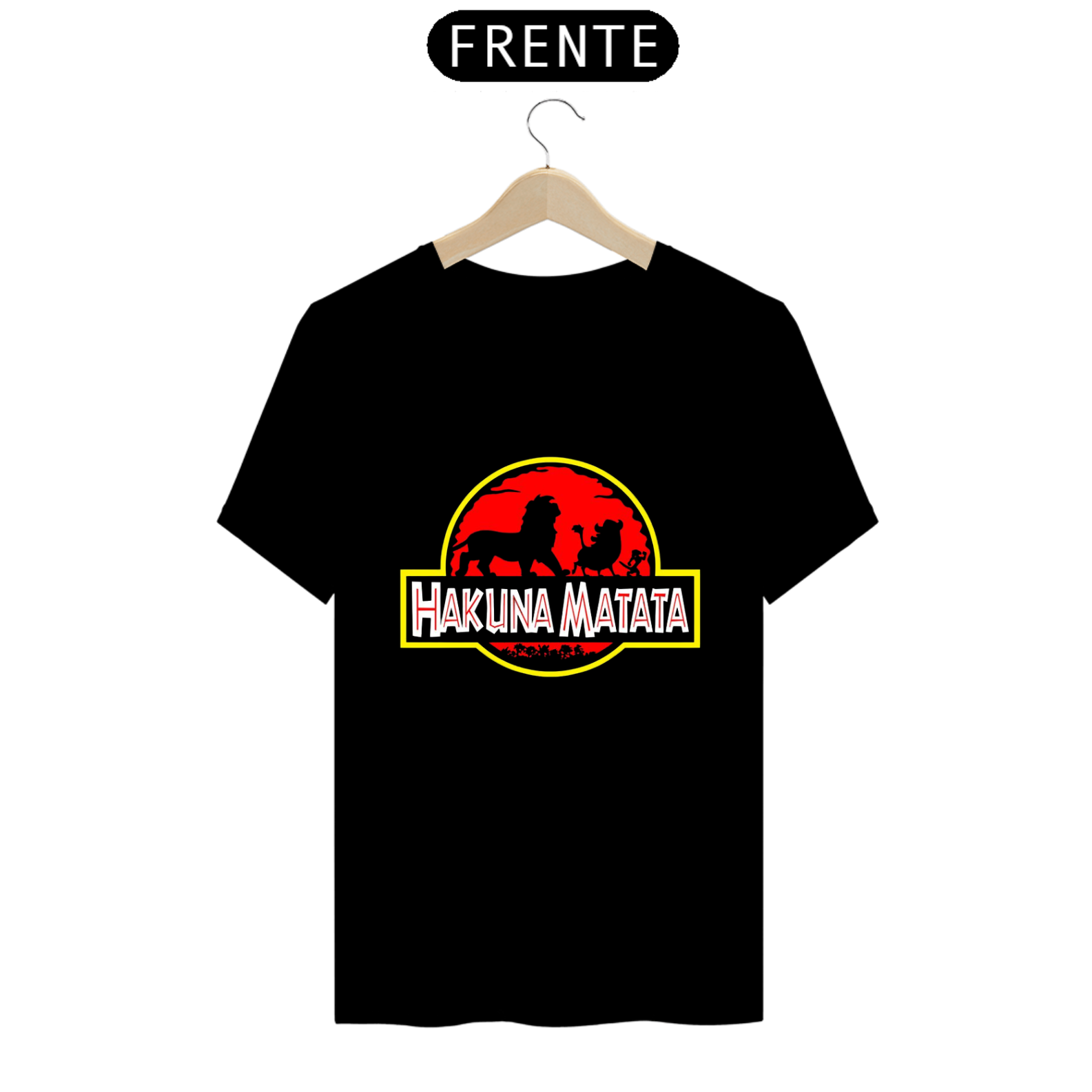 Nome do produto: T-Shirt Prime - Coleção Nostalgia - Hakuna Matata