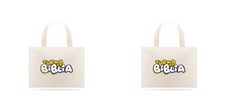 Ecobag Turma da bíblia