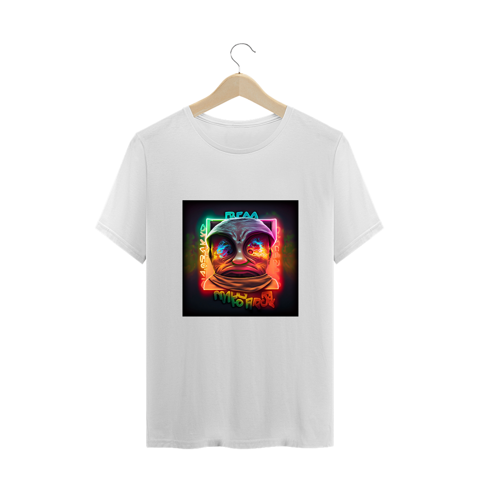 Nome do produto: Camiseta Oversized Olhos Galáxia Alucinógena Colection