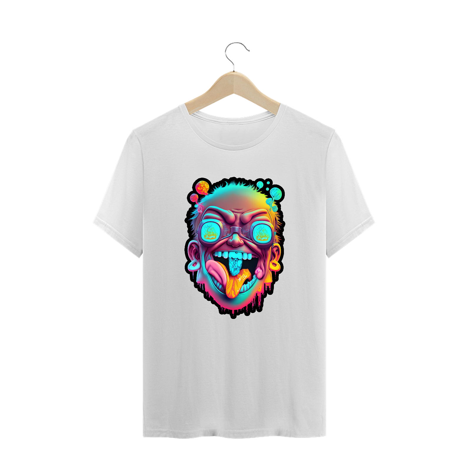 Nome do produto: Camiseta Oversized Linguagem Alucinógena Colection