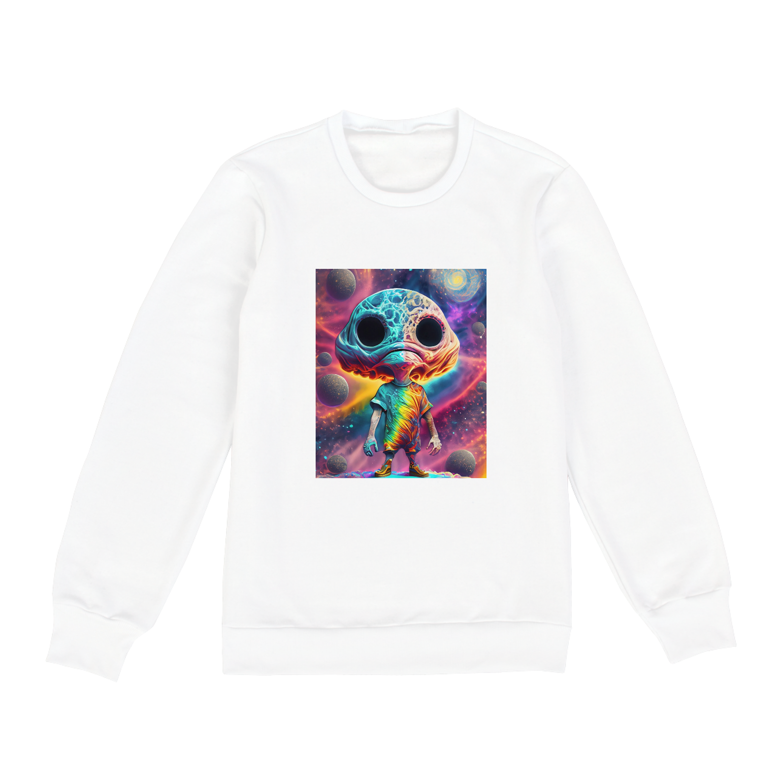 Nome do produto: Blusa Alien intergaláctico Alucinógena Colection