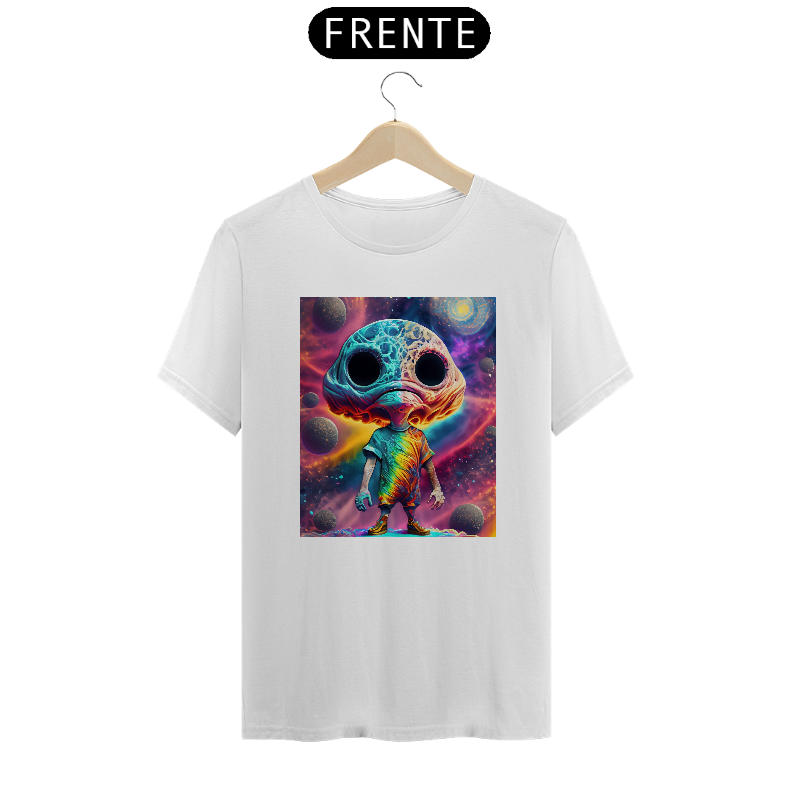 Nome do produto: Camiseta Quality Alien intergaláctico Alucinógena Colection