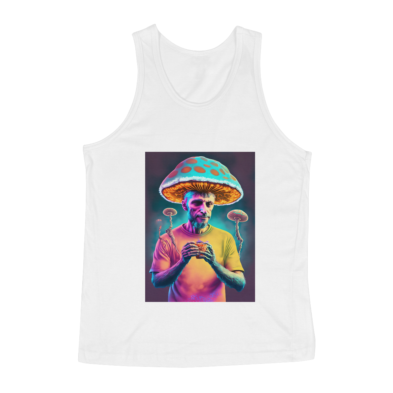 Nome do produto: Regata Classic Coração na Mão Alucinógena Colection