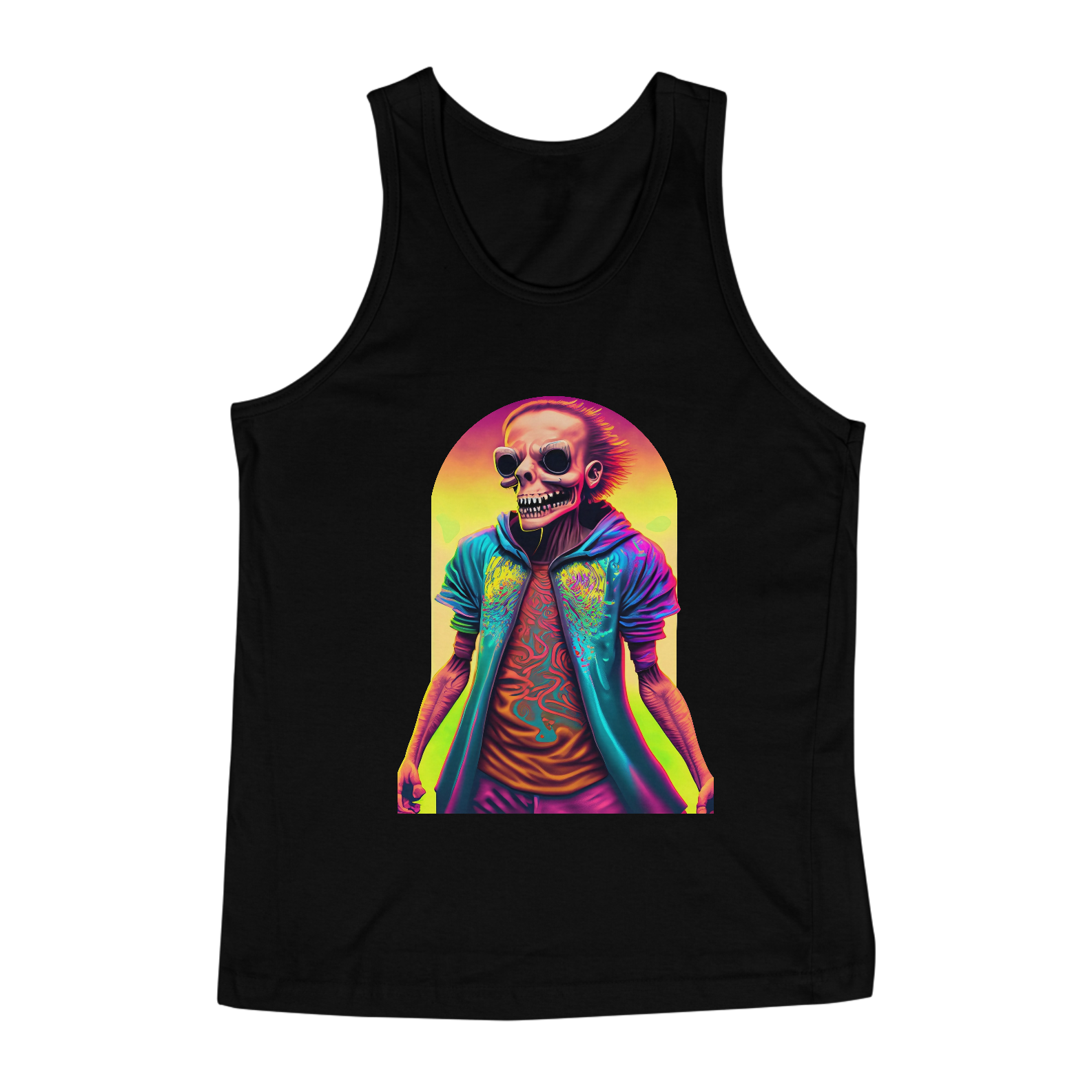 Nome do produto: Regata Classic Caveira Portal Alucinógena Colection