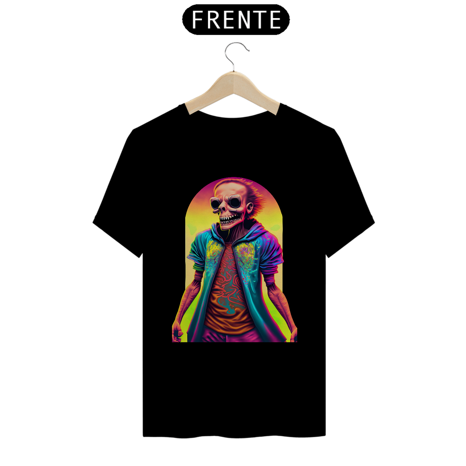 Nome do produto: Camiseta Quality Caveira Portal Alucinógena Colection