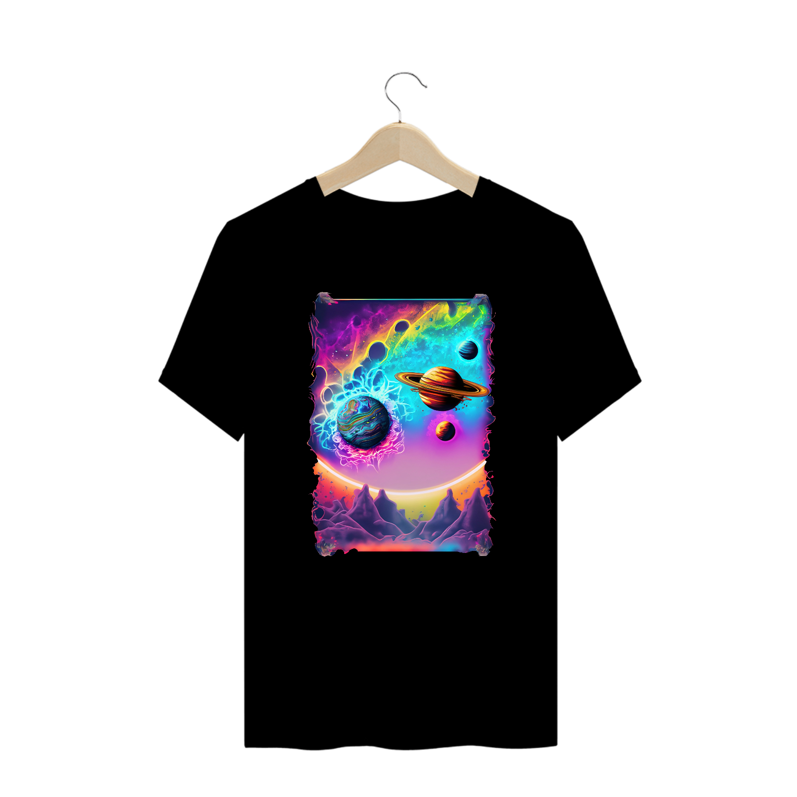 Nome do produto: Camiseta Oversized Universo Alucinógena Colection