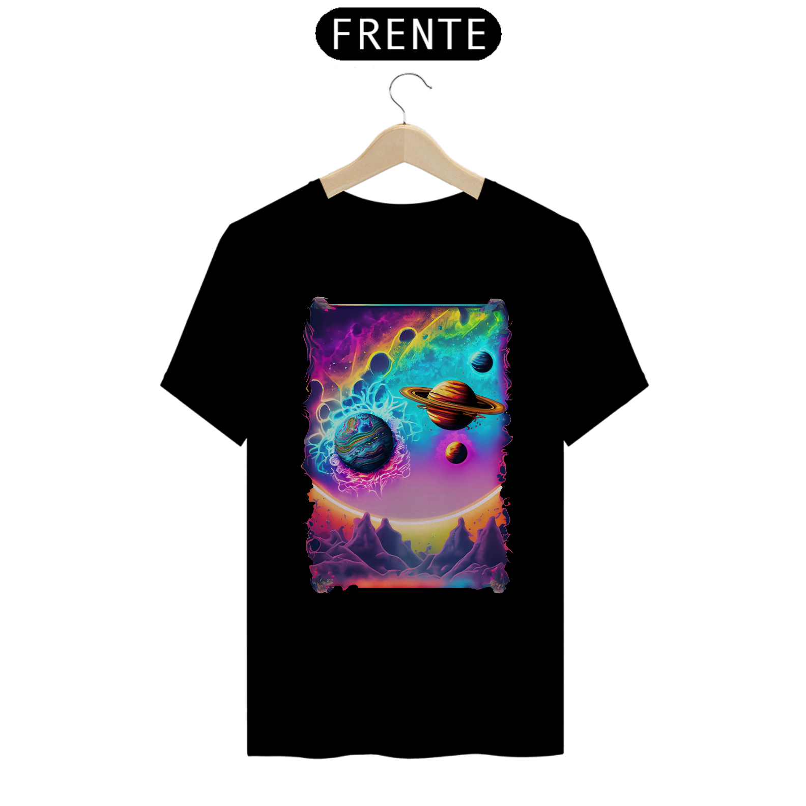 Nome do produto: Camiseta Quality Universo Alucinógena Colection