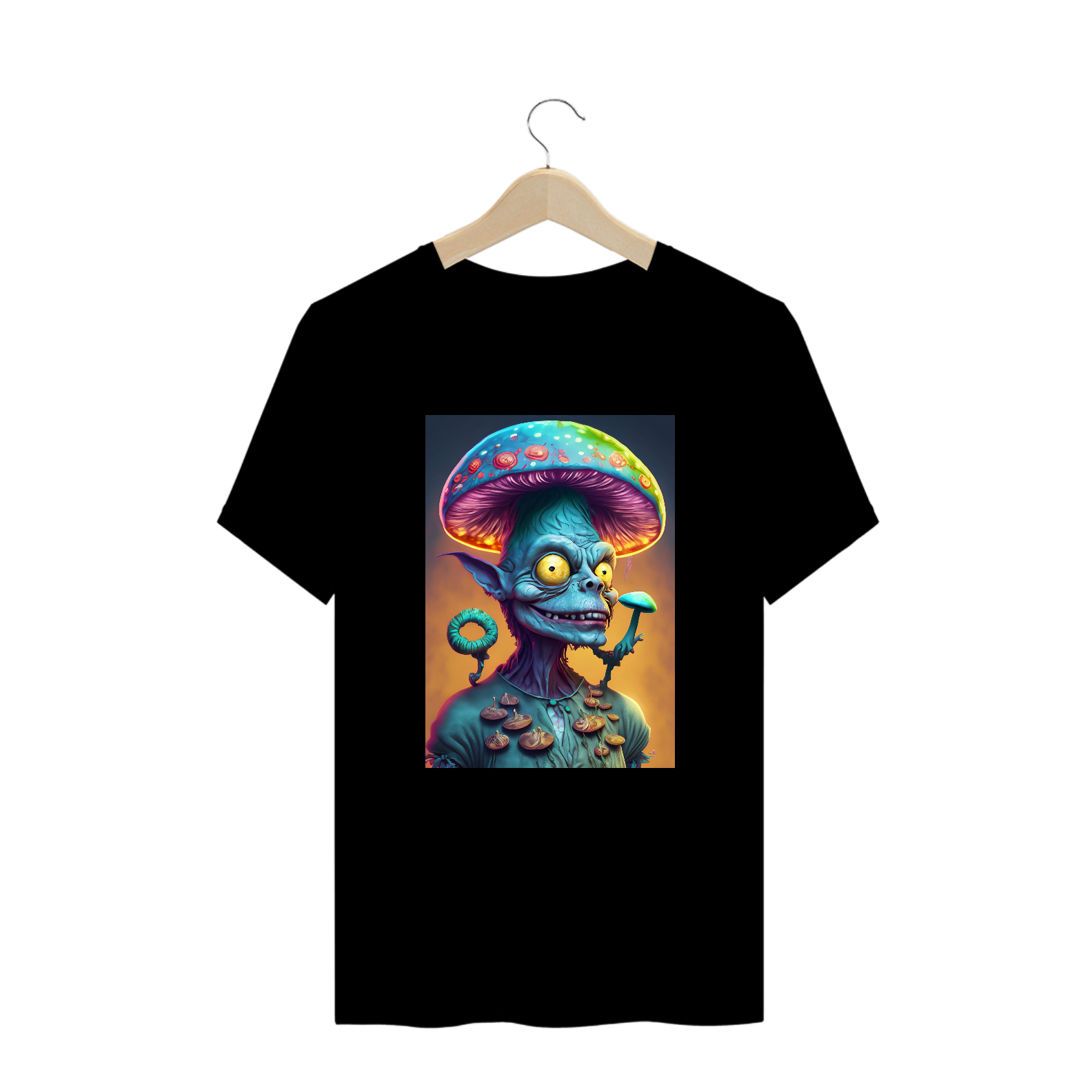 Nome do produto: Camiseta Oversized Cogumelolelos Alucinógena Colection