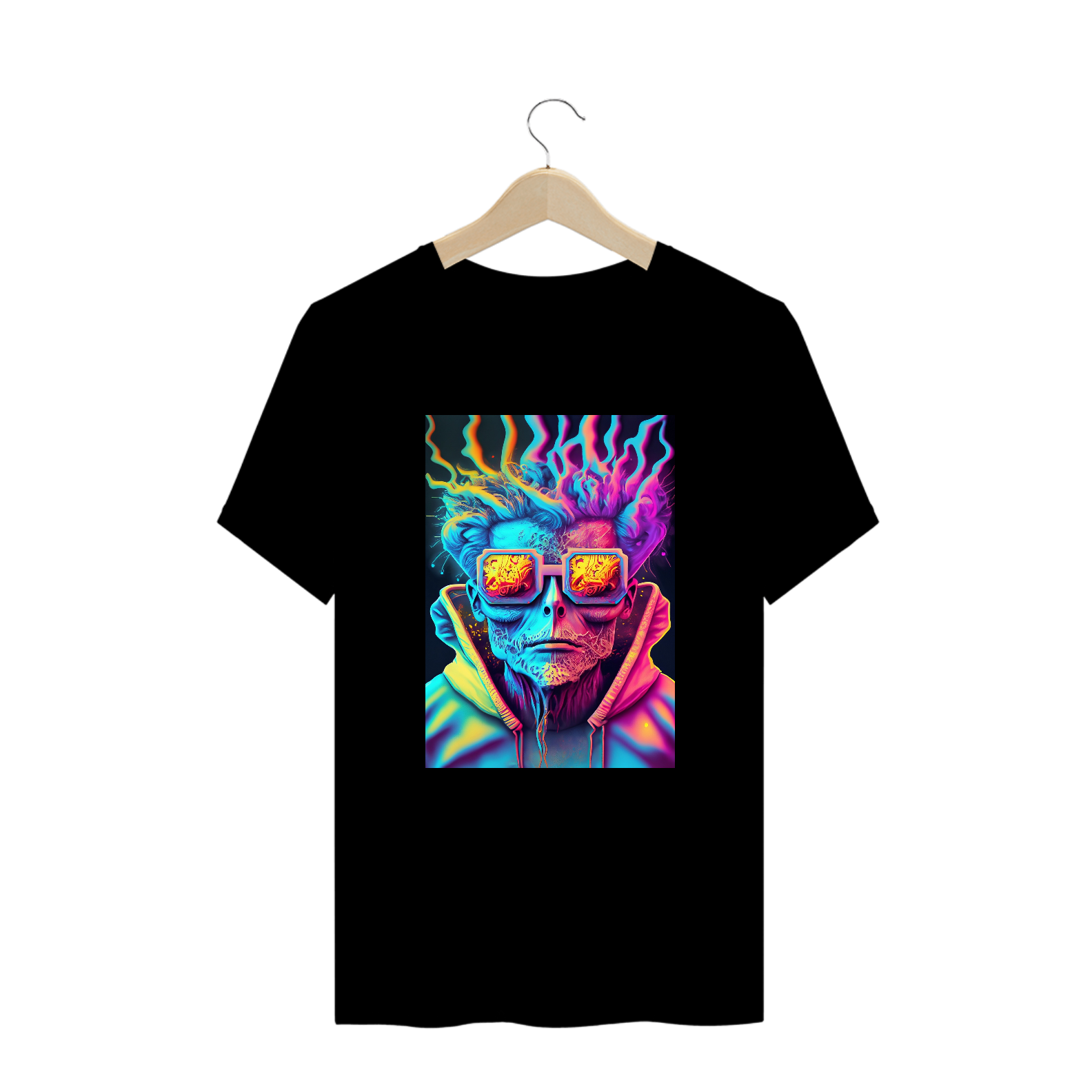 Nome do produto: Camiseta Oversized Smoke in Rave Day Alucinógena Colection