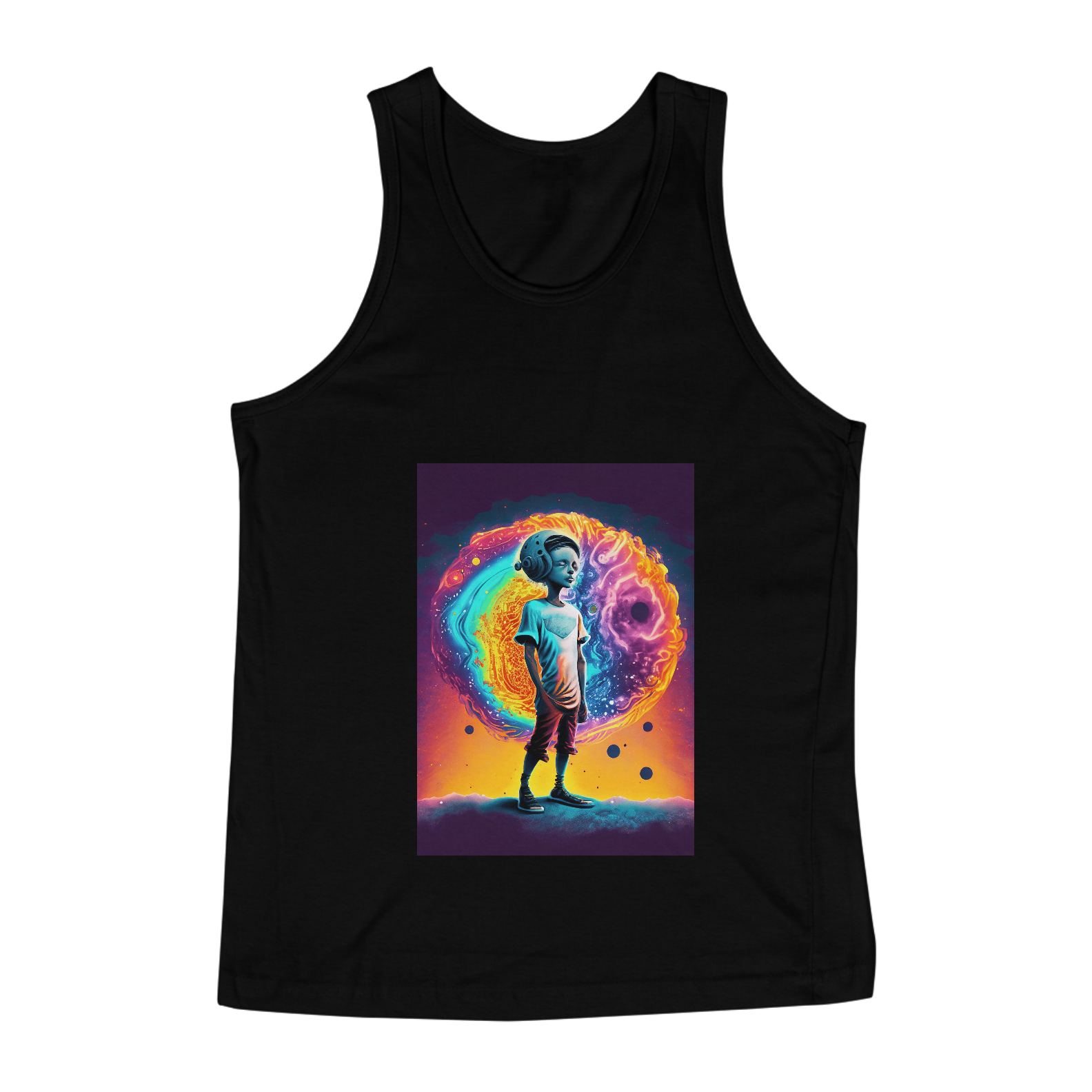 Nome do produto: Regata Classic InnerBloom Alucinógena Colection