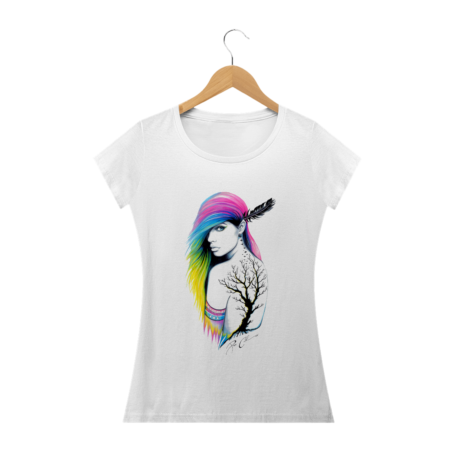 Nome do produto: Baby Long Aquarela 