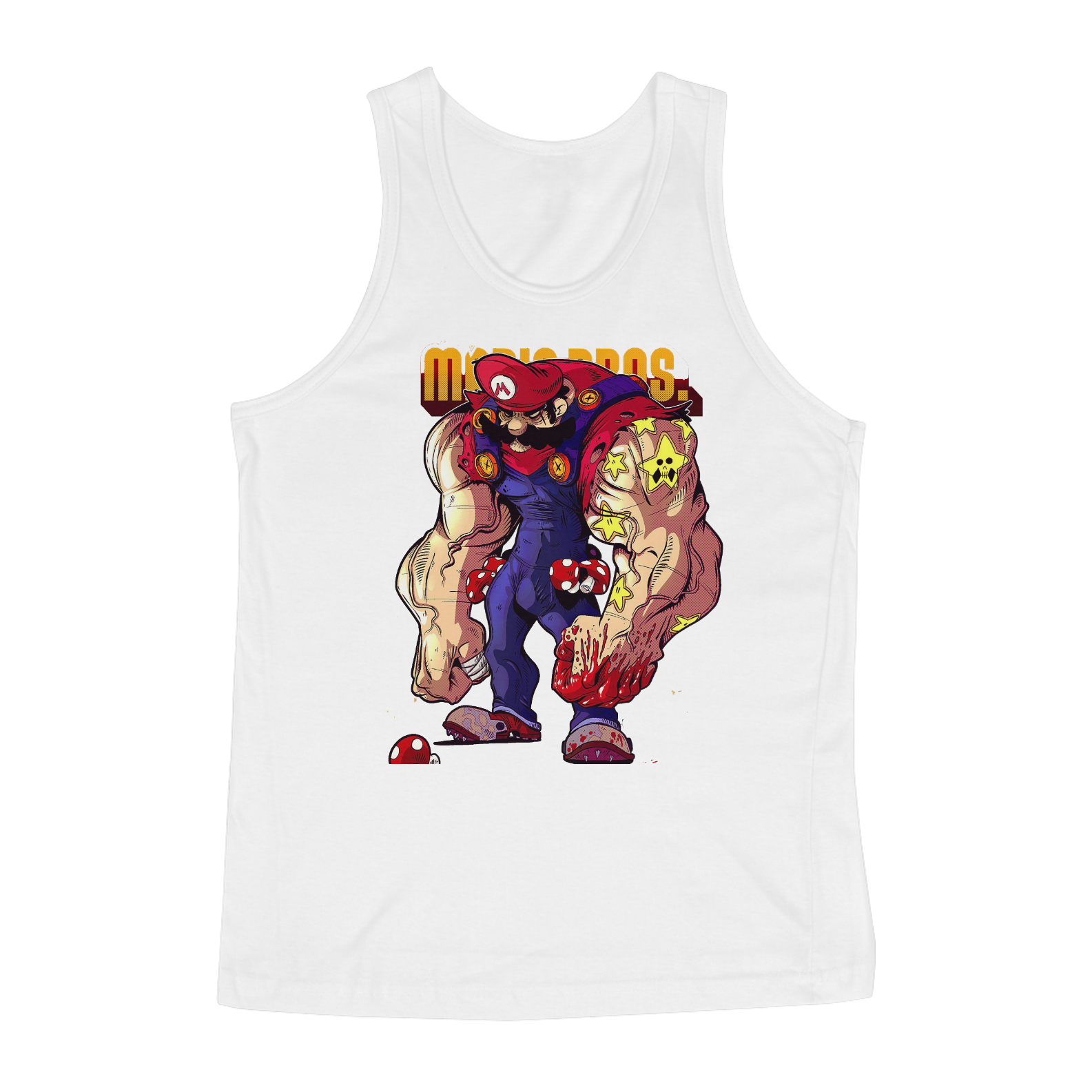 Nome do produto: Regata Mario bomba