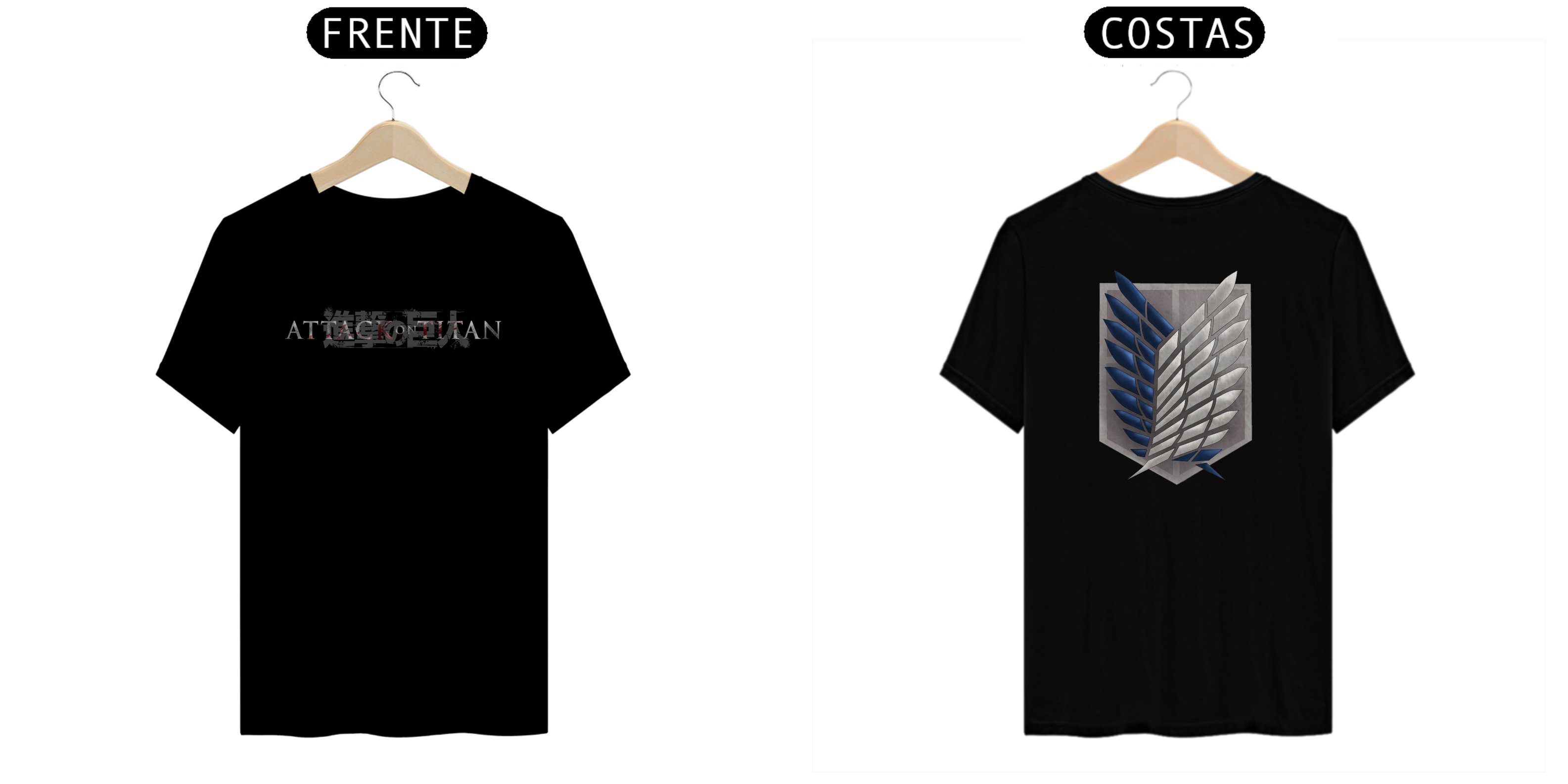 Nome do produto: Camisa Attack onTitan