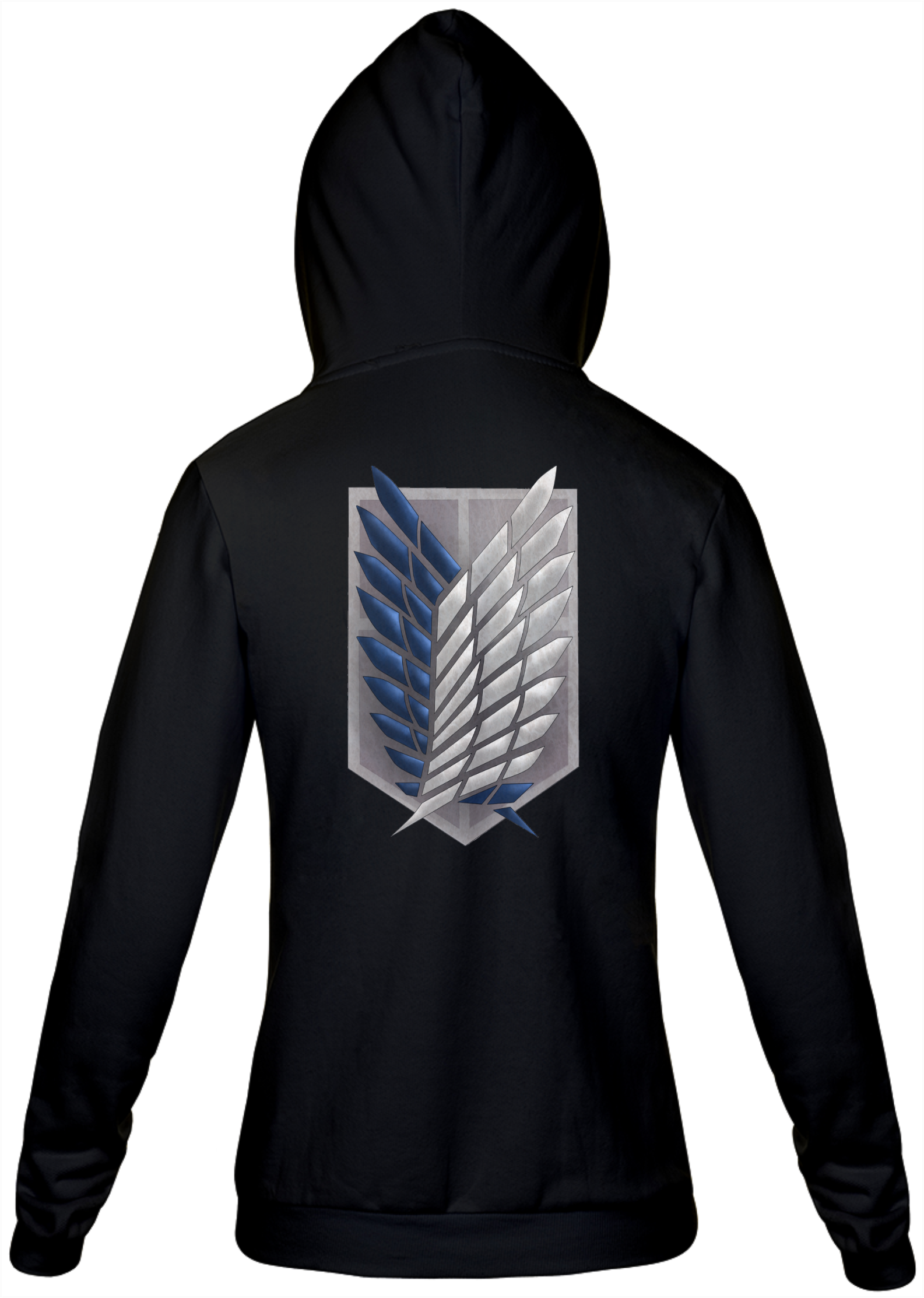 Nome do produto: Moleton com ziper - Attack on Titan