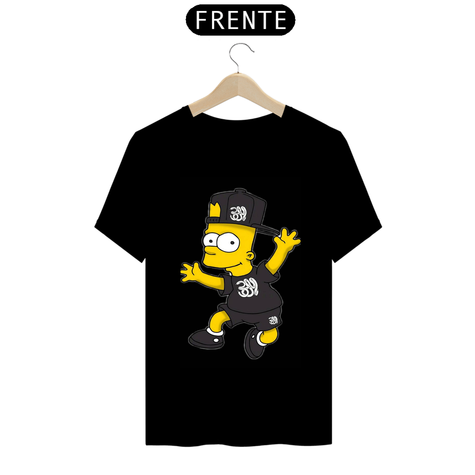 Nome do produto: Camisa básica estampada Simpsons