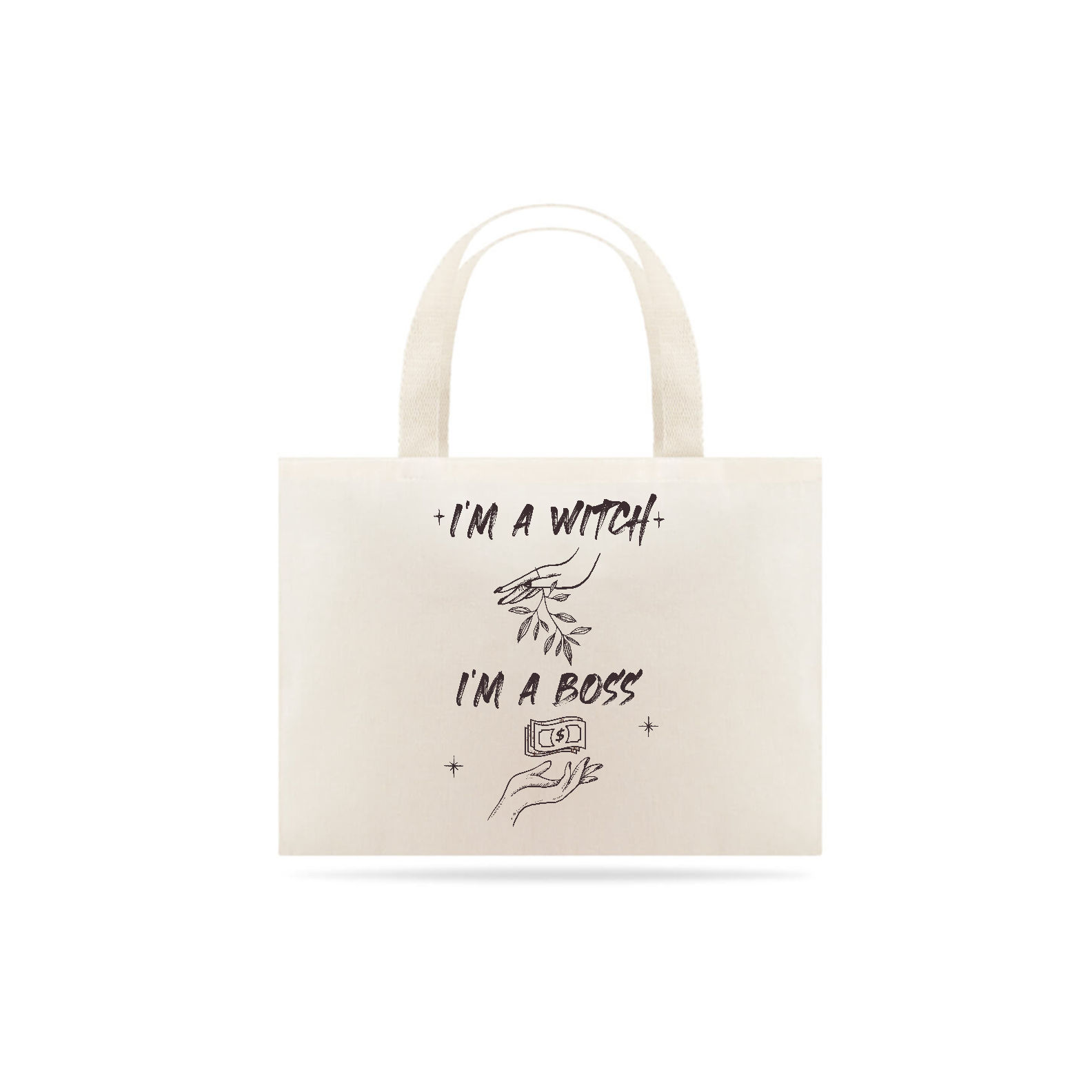 Nome do produto: Ecobag -  I\'m a witch, I\'m a boss