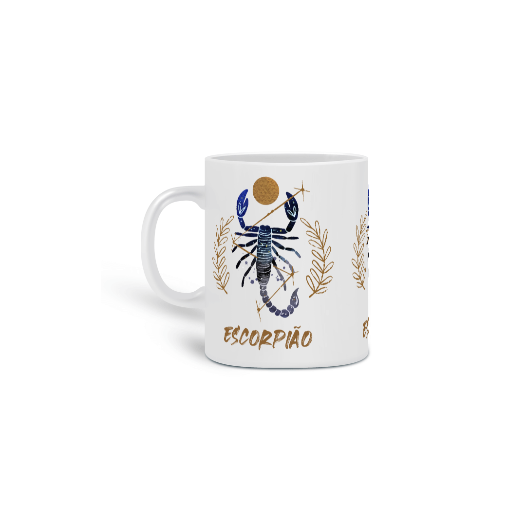 Nome do produto: Caneca - ESCORPIÃO 