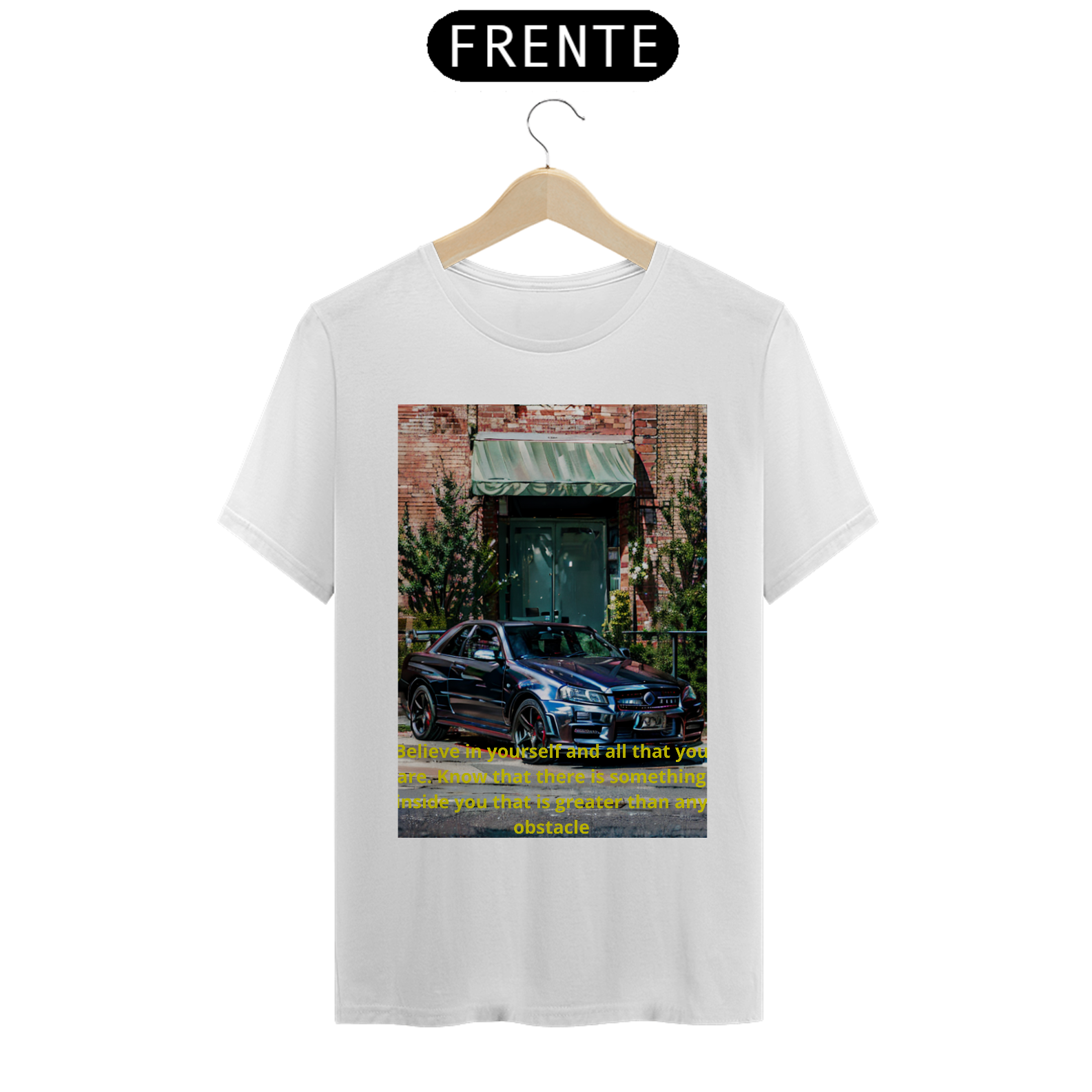 Nome do produto: Camiseta carro em casa