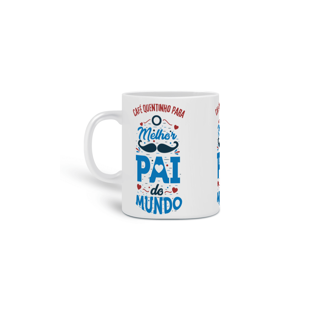 Nome do produto: Caneca Melhor pai do mundo