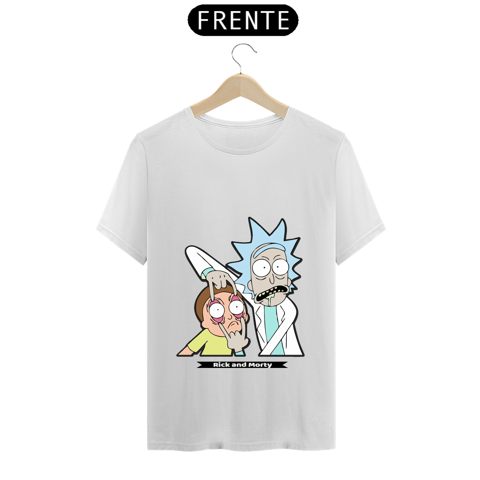Nome do produto: Camiseta estampa Rick and Morty