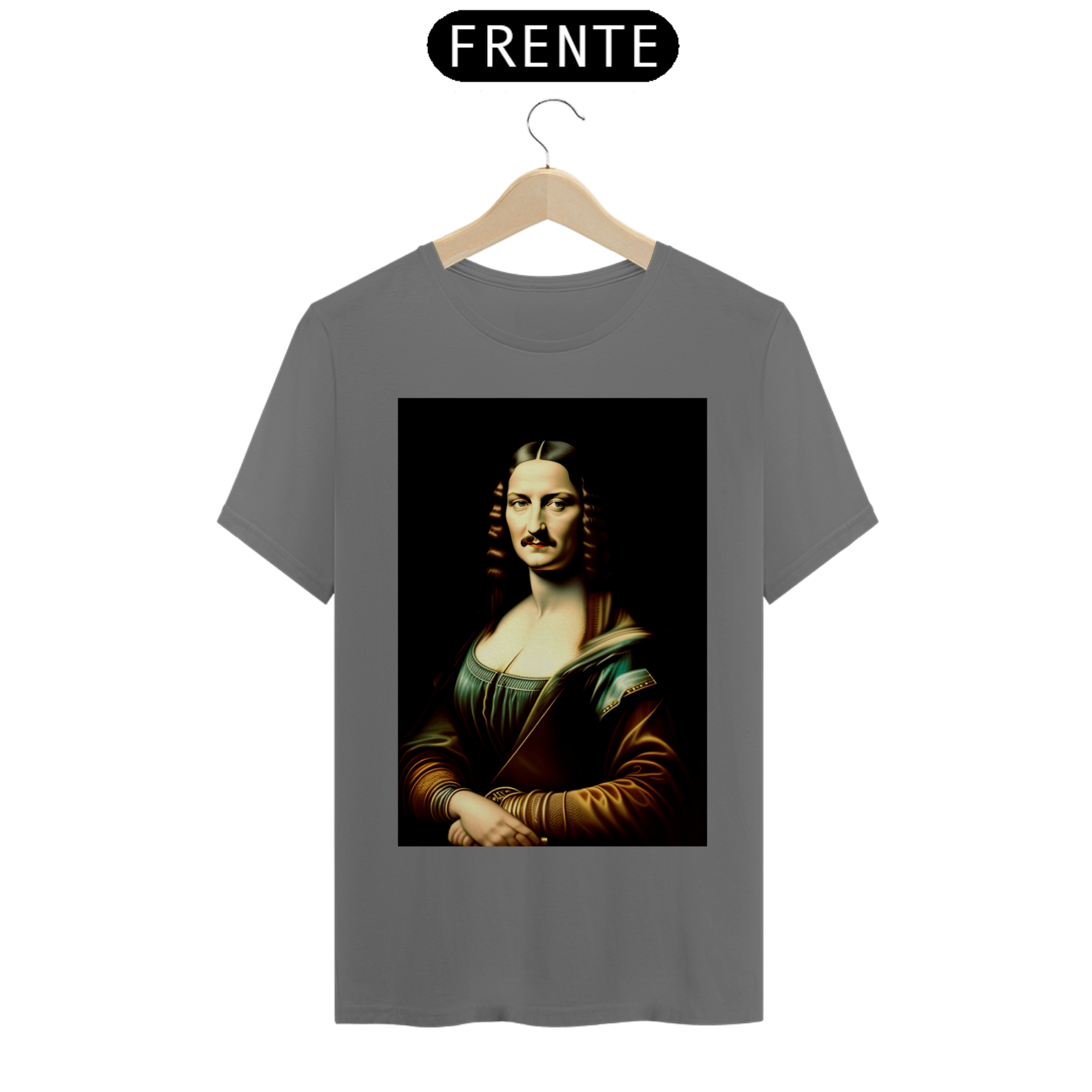 Nome do produto: Camisa Monalisa Pesonalizada