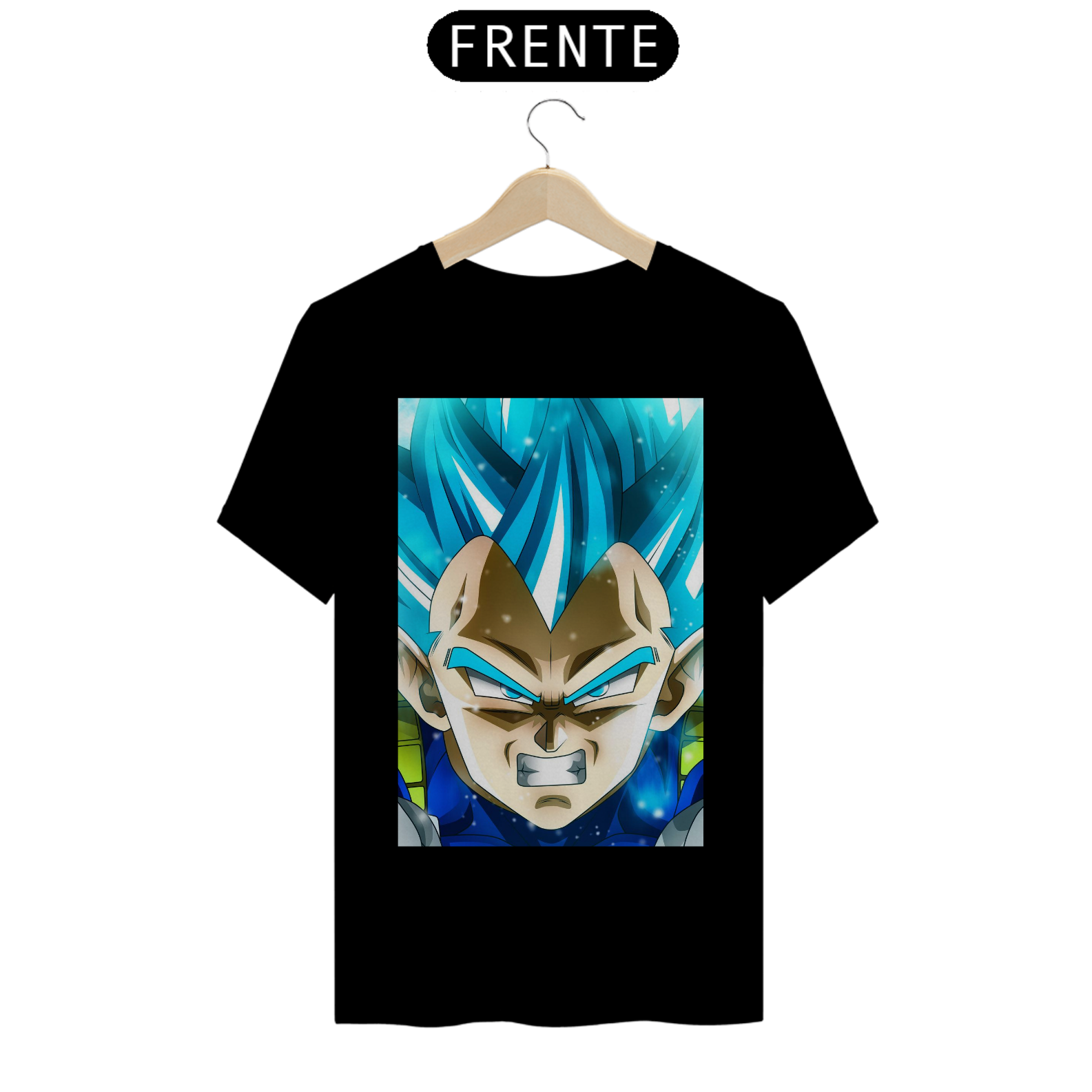 Nome do produto: Camisa Vegeta Super Sayajin Blue