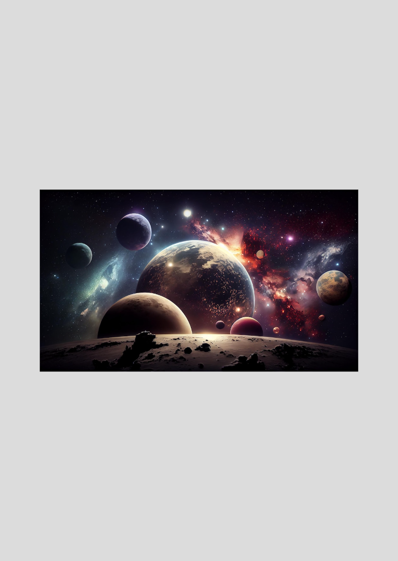 Nome do produto: Quadro galático