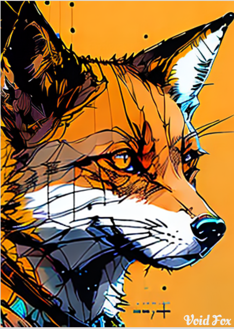 Nome do produto: Void Fox - Poster