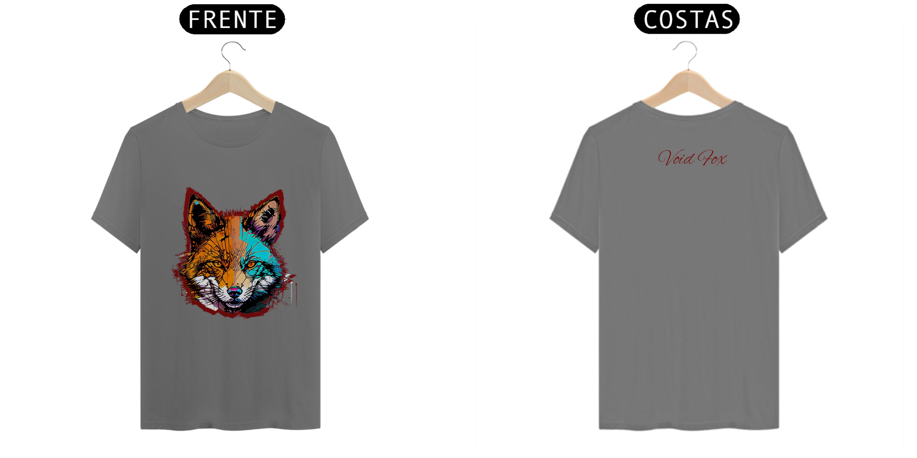 Nome do produto: Void Fox - Camiseta Estonada