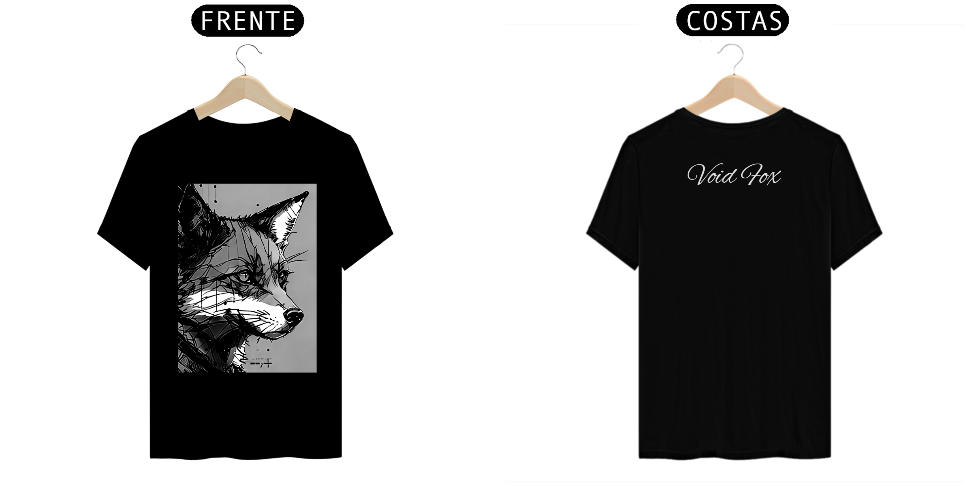Nome do produto: Camiseta - Void Fox