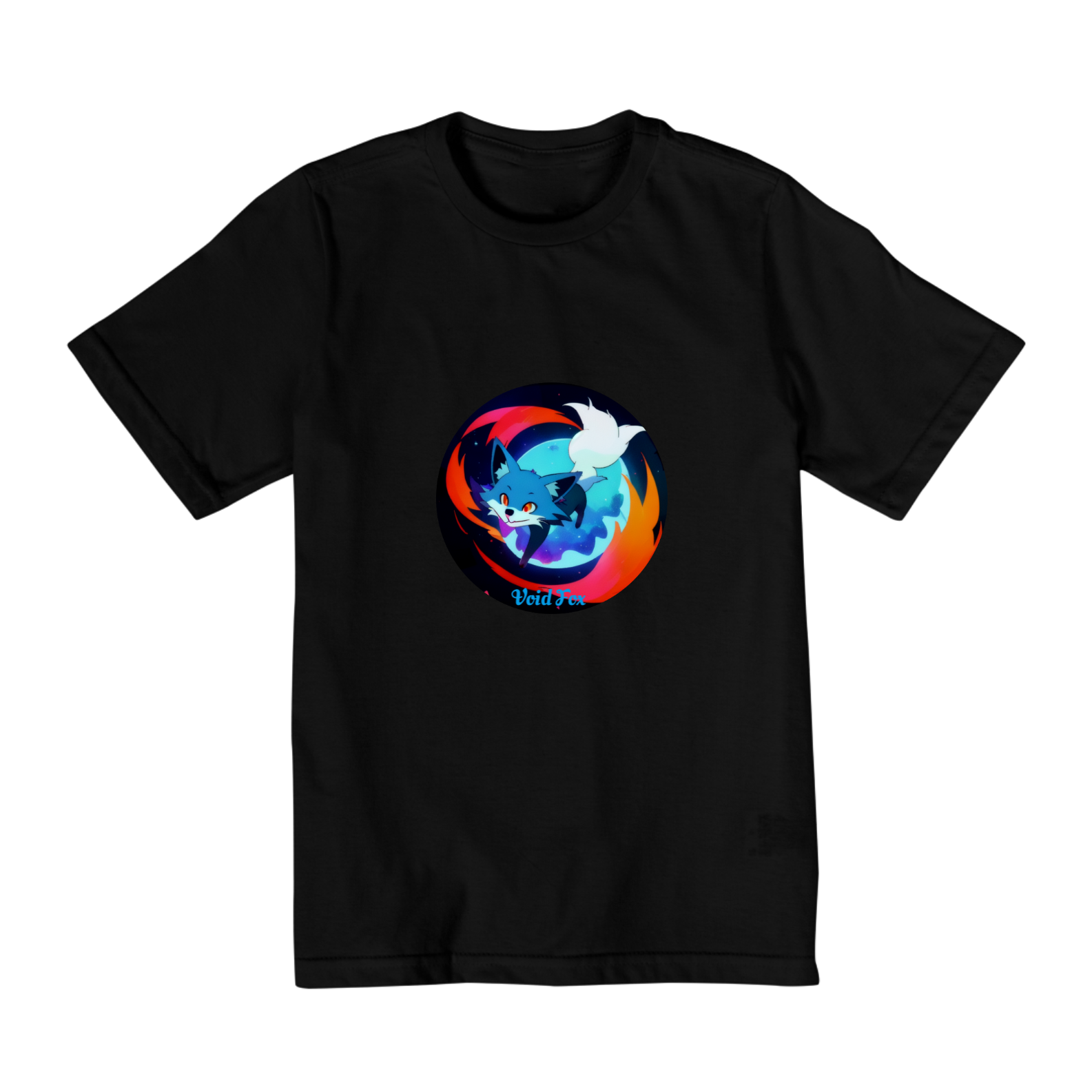 Nome do produto: Void Fox - Camiseta Quality Infantil (2 a 8)