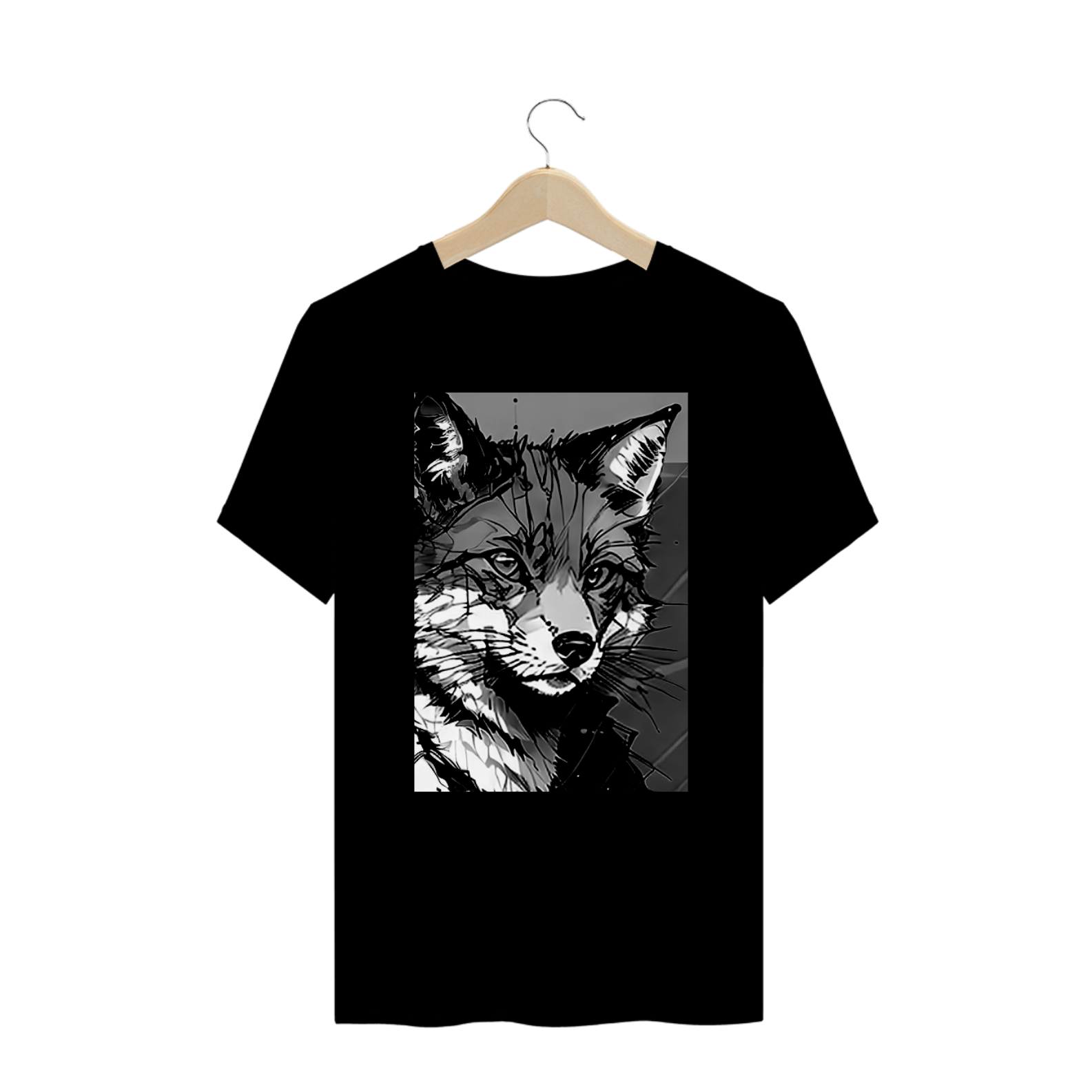 Nome do produto: Void Fox - Camiseta Plus Size