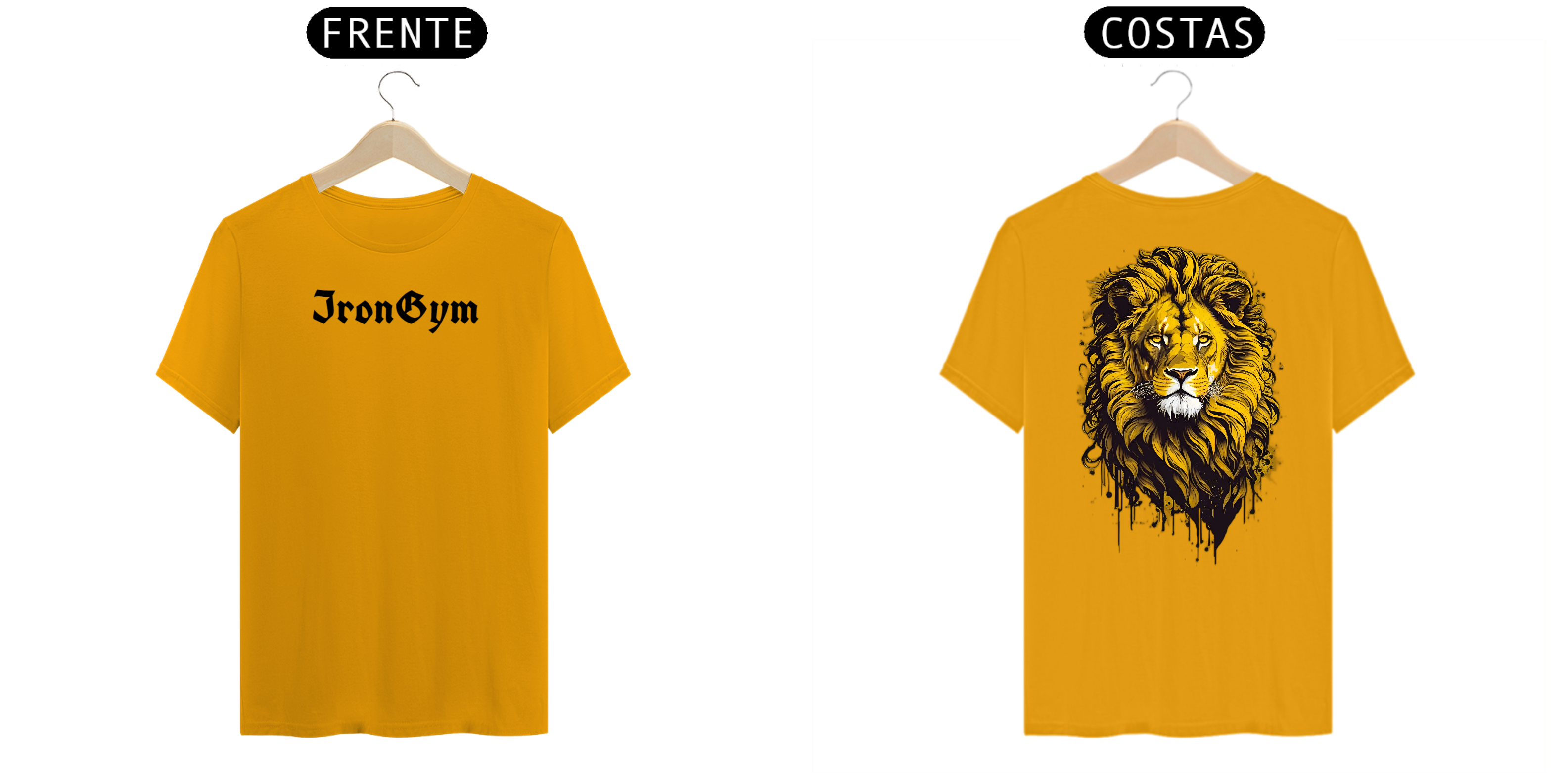 Nome do produto: Camiseta Golden Lion