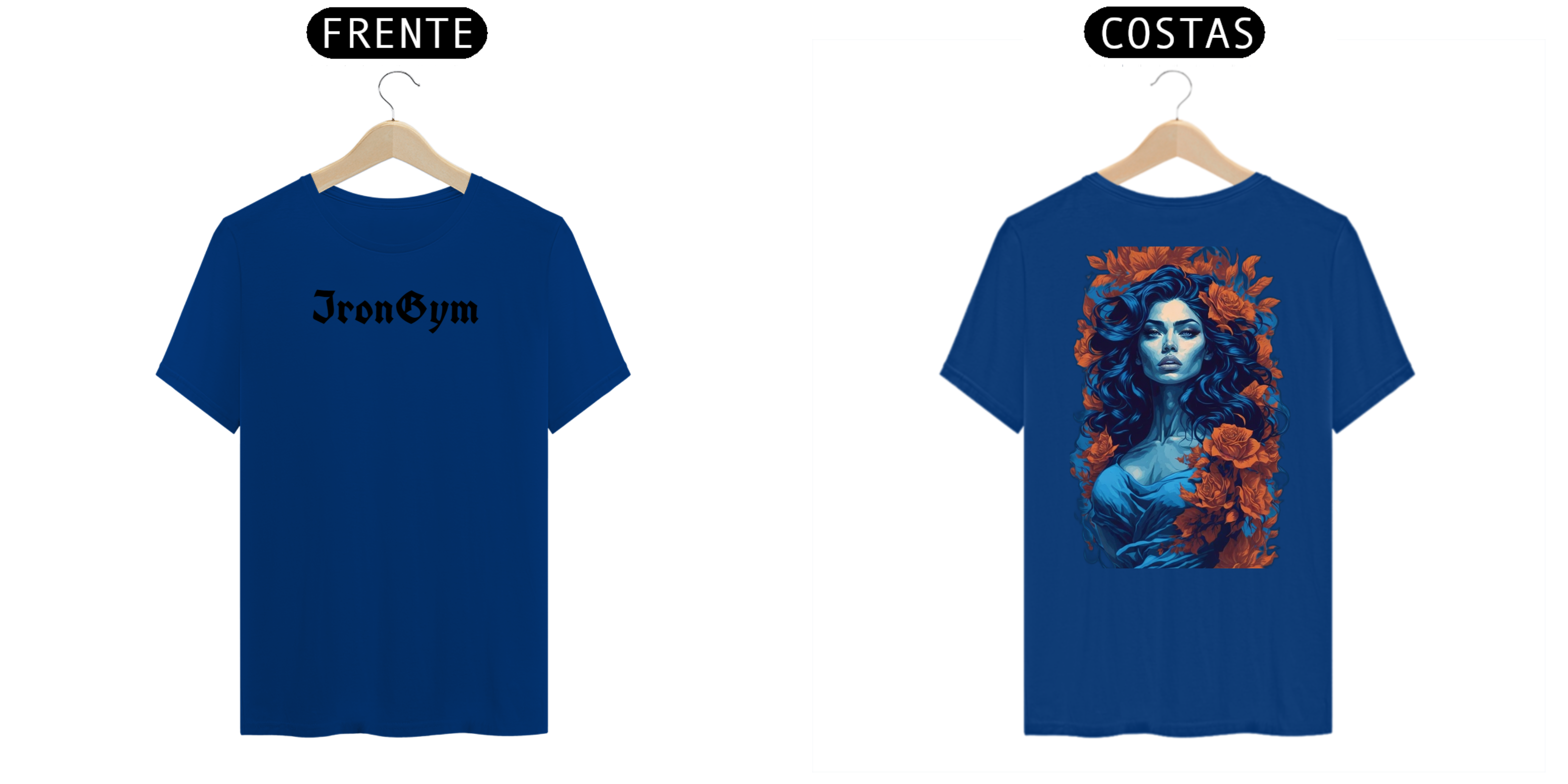 Nome do produto: Camiseta Blue Afrodite