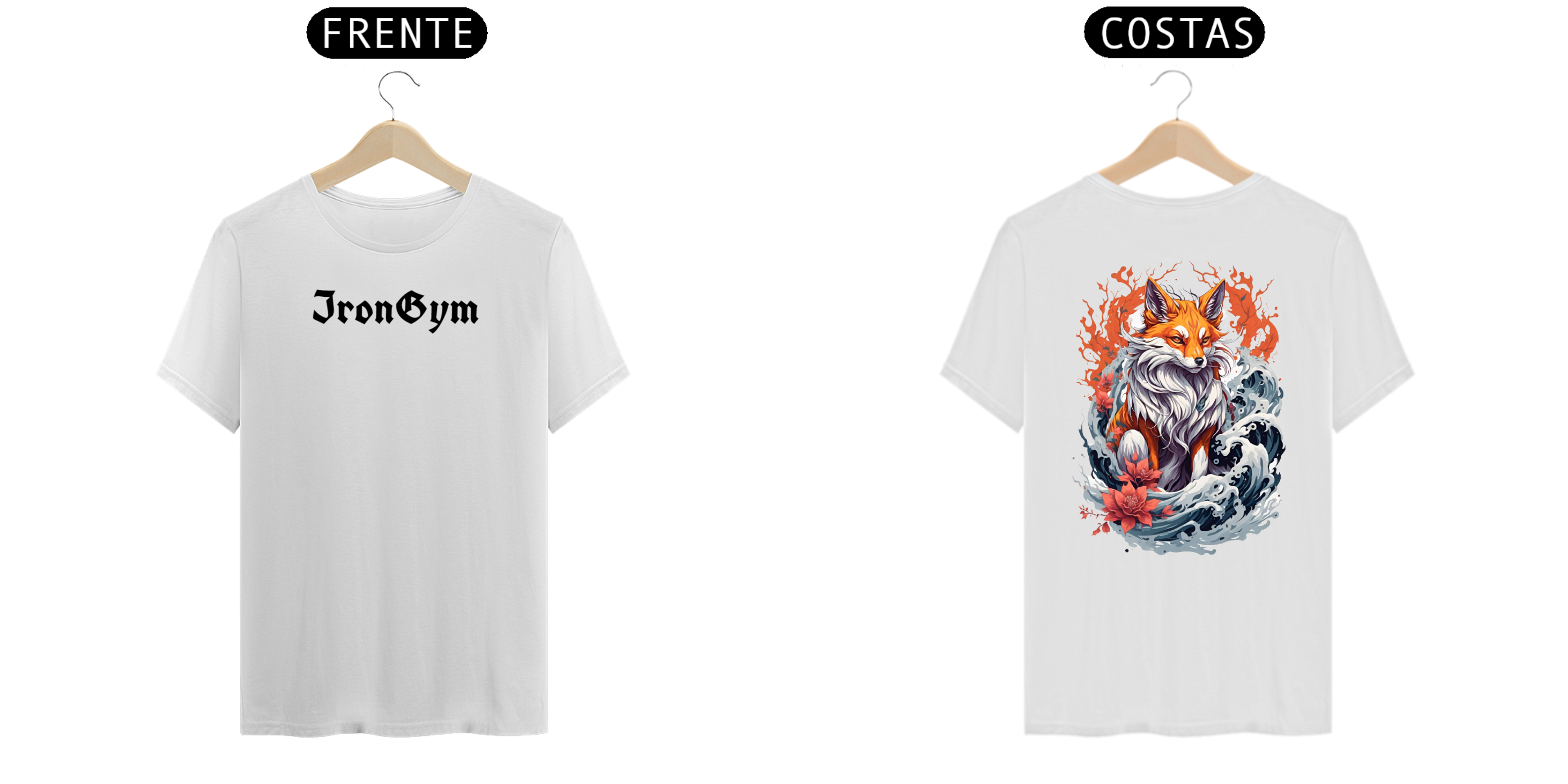Nome do produto: Camiseta Fox Spirit