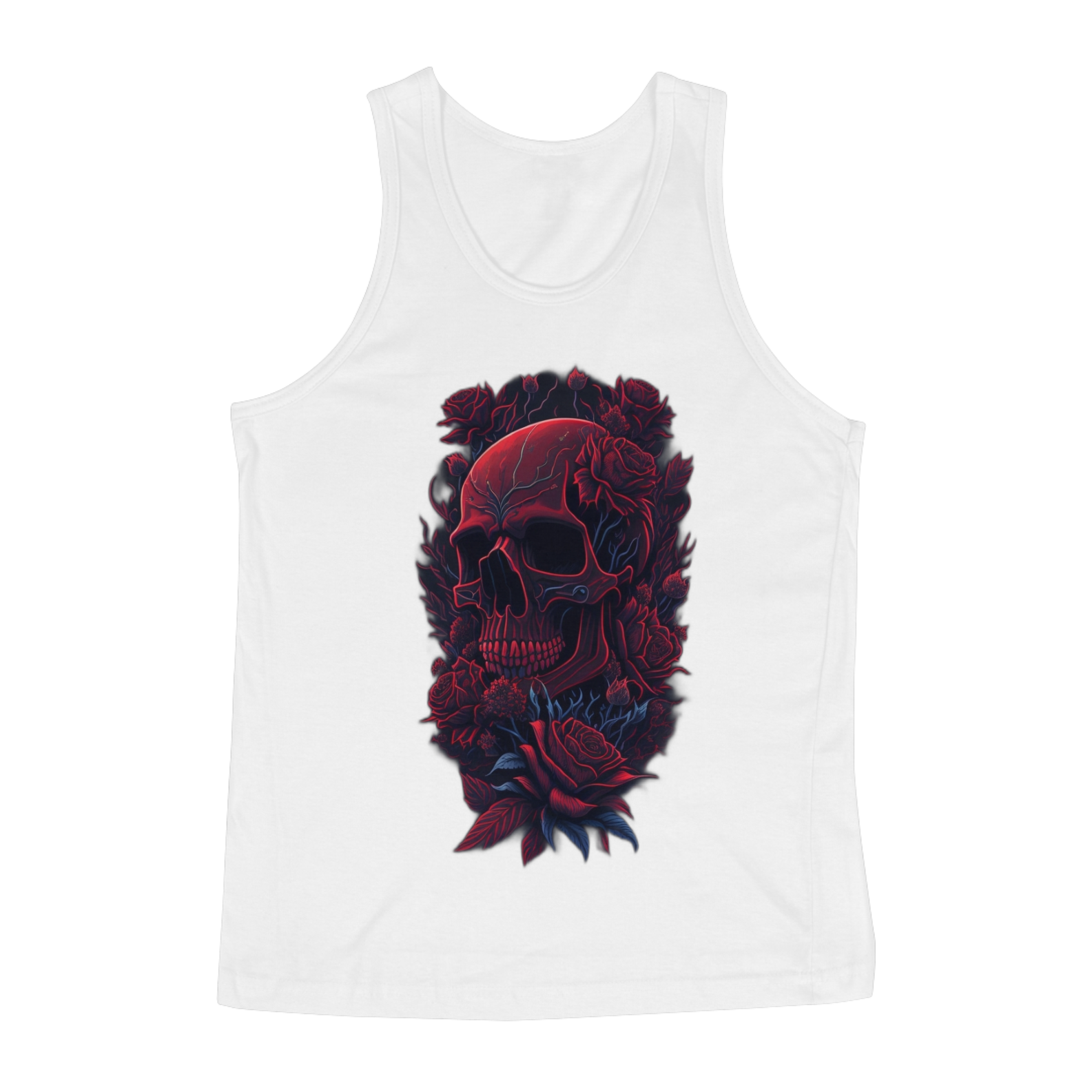 Nome do produto: Regata Skull and Roses