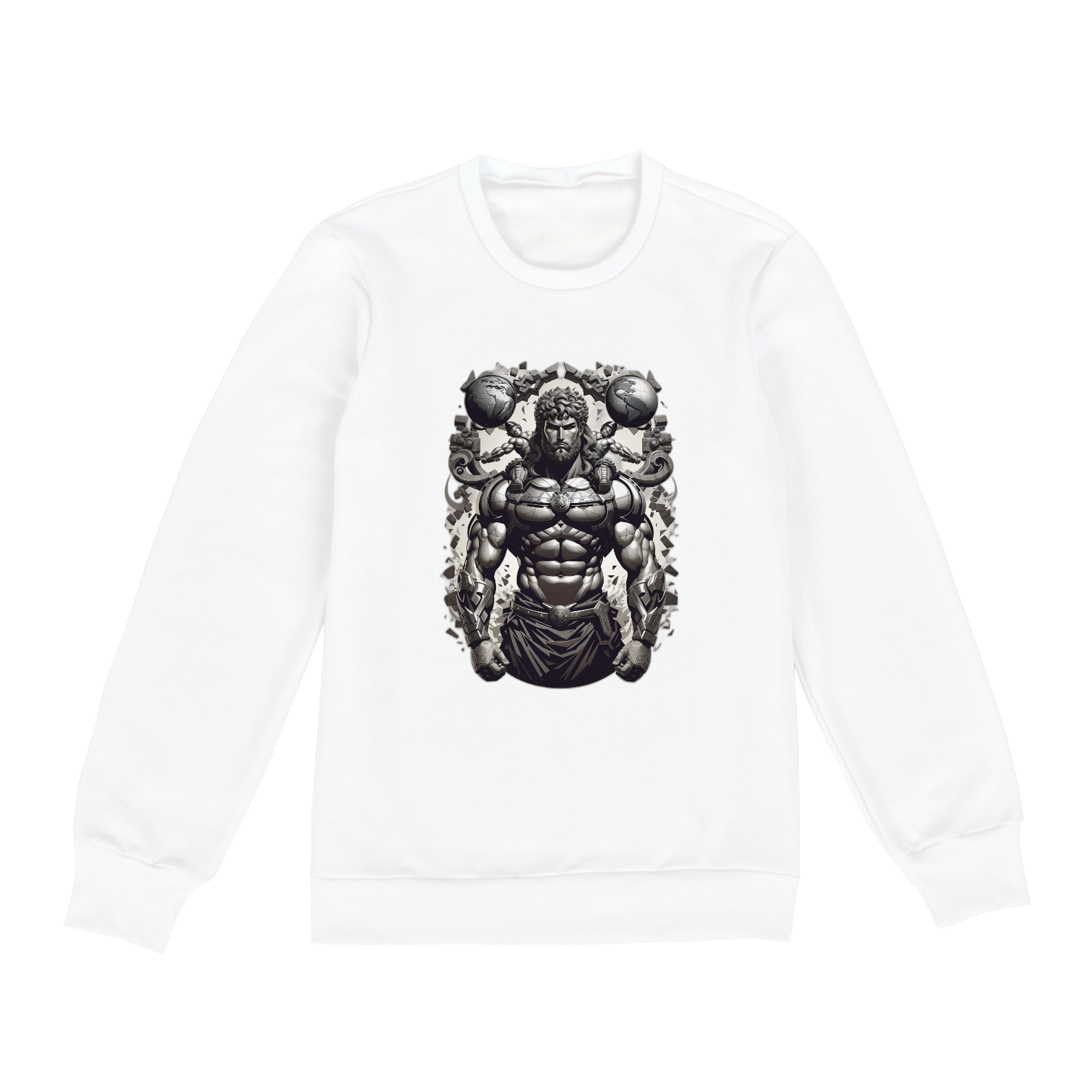 Nome do produto: Moletom Fechado Unissex / Iron Atlas