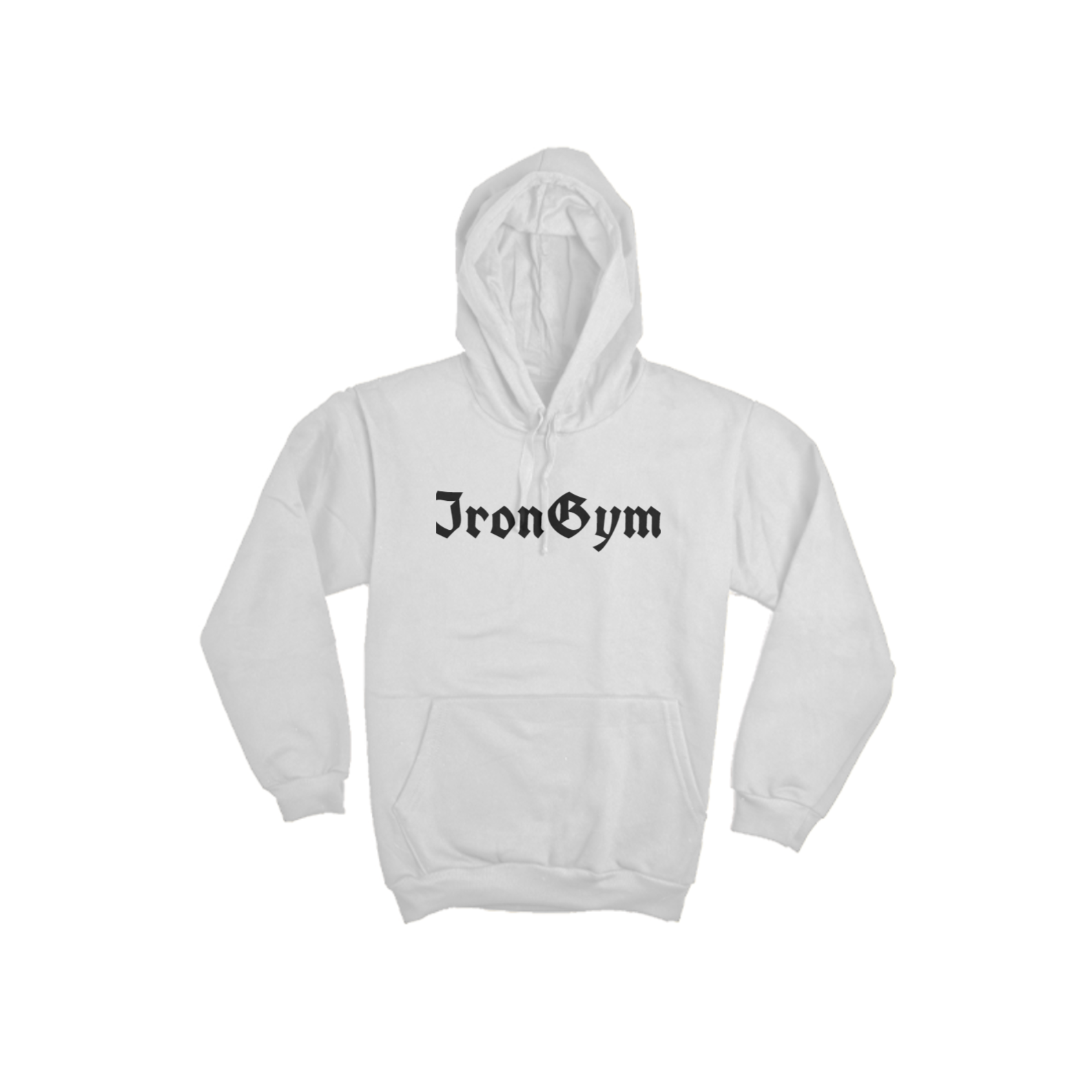 Nome do produto: Moletom Canguru Branco / IronGym