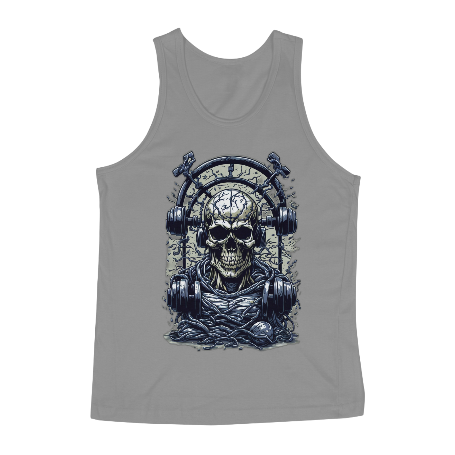 Nome do produto: Regata Skull Gym