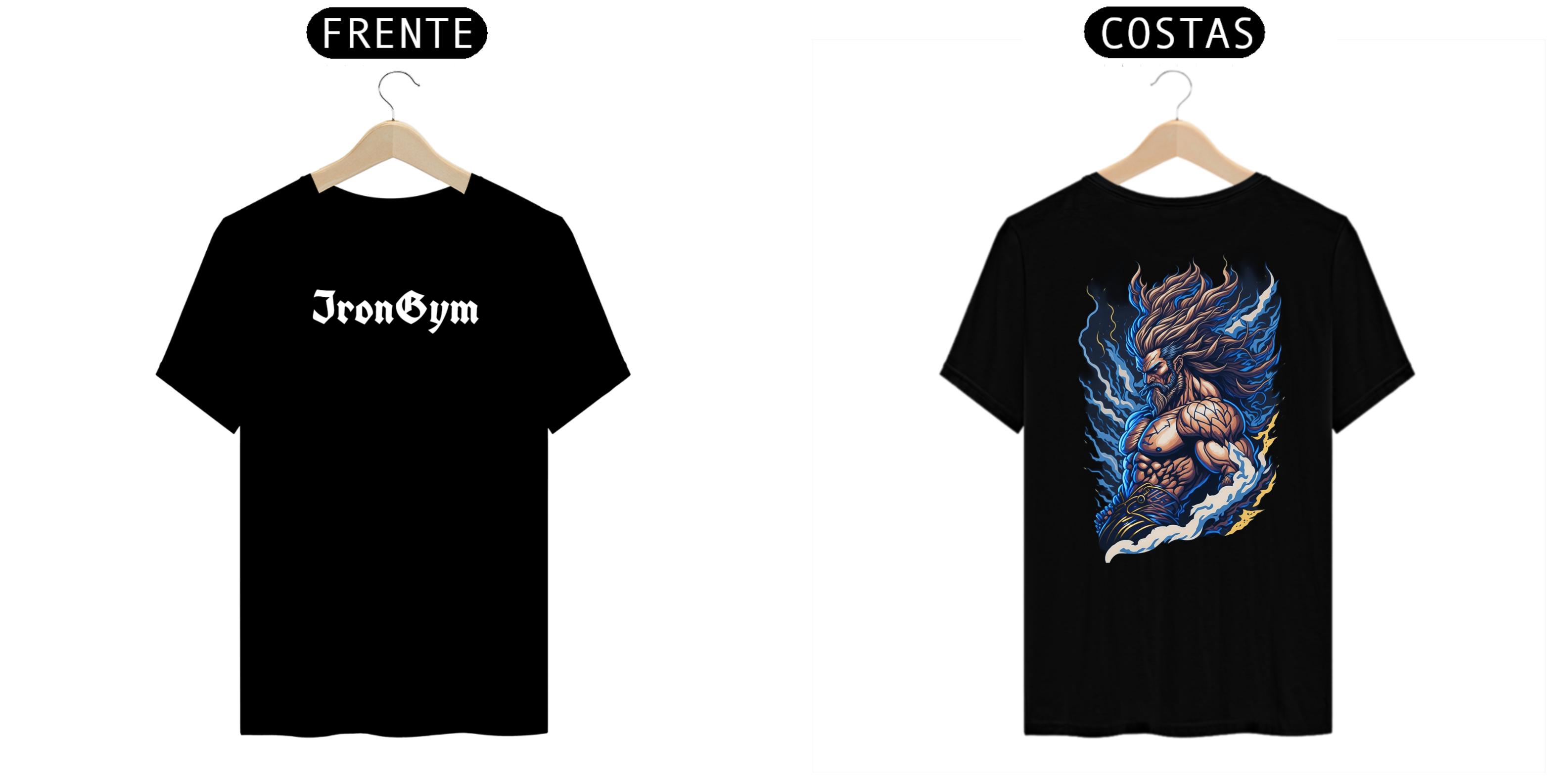 Nome do produto: Camiseta God of Waves
