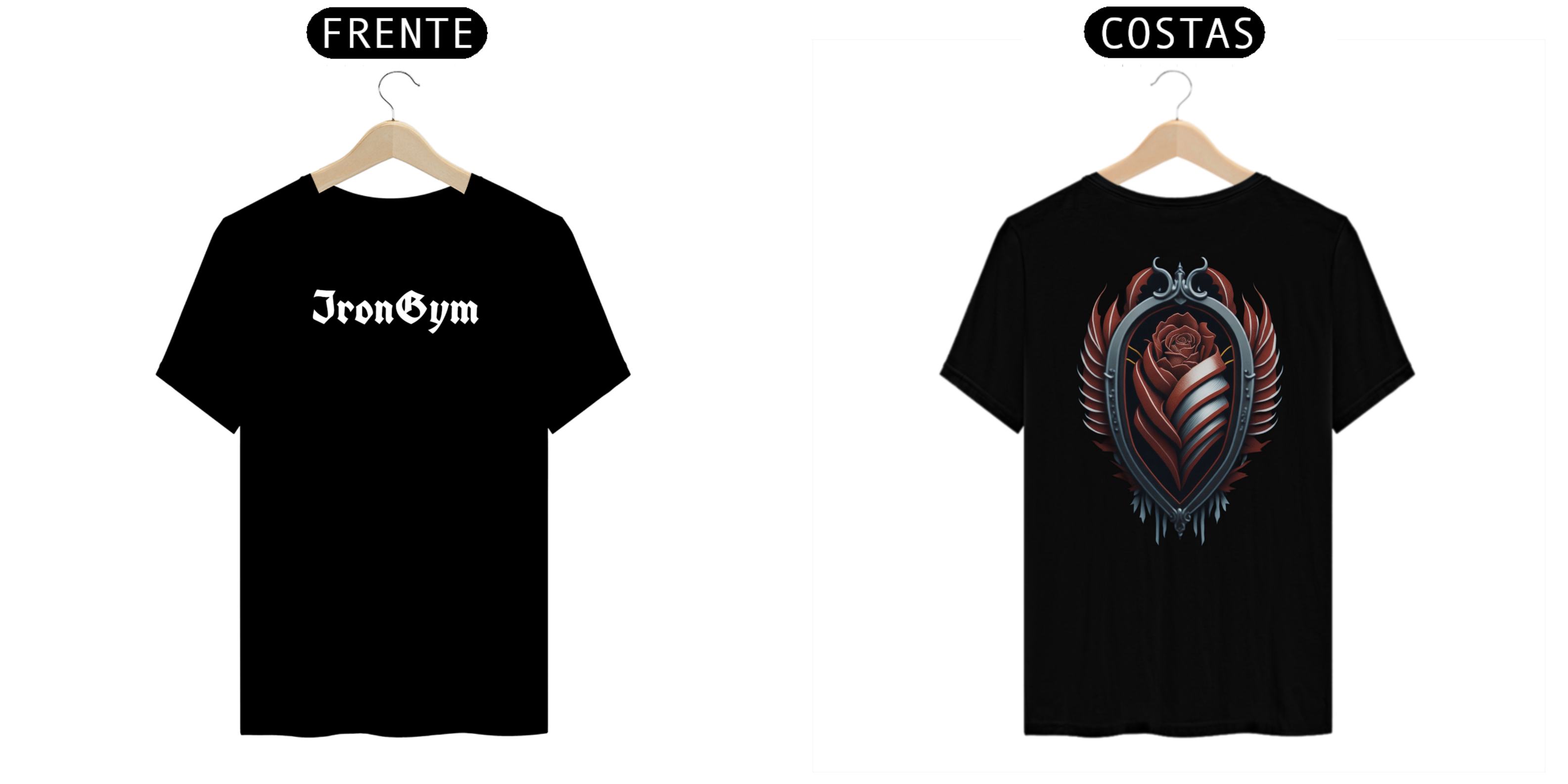 Nome do produto: Camiseta Iron Heart