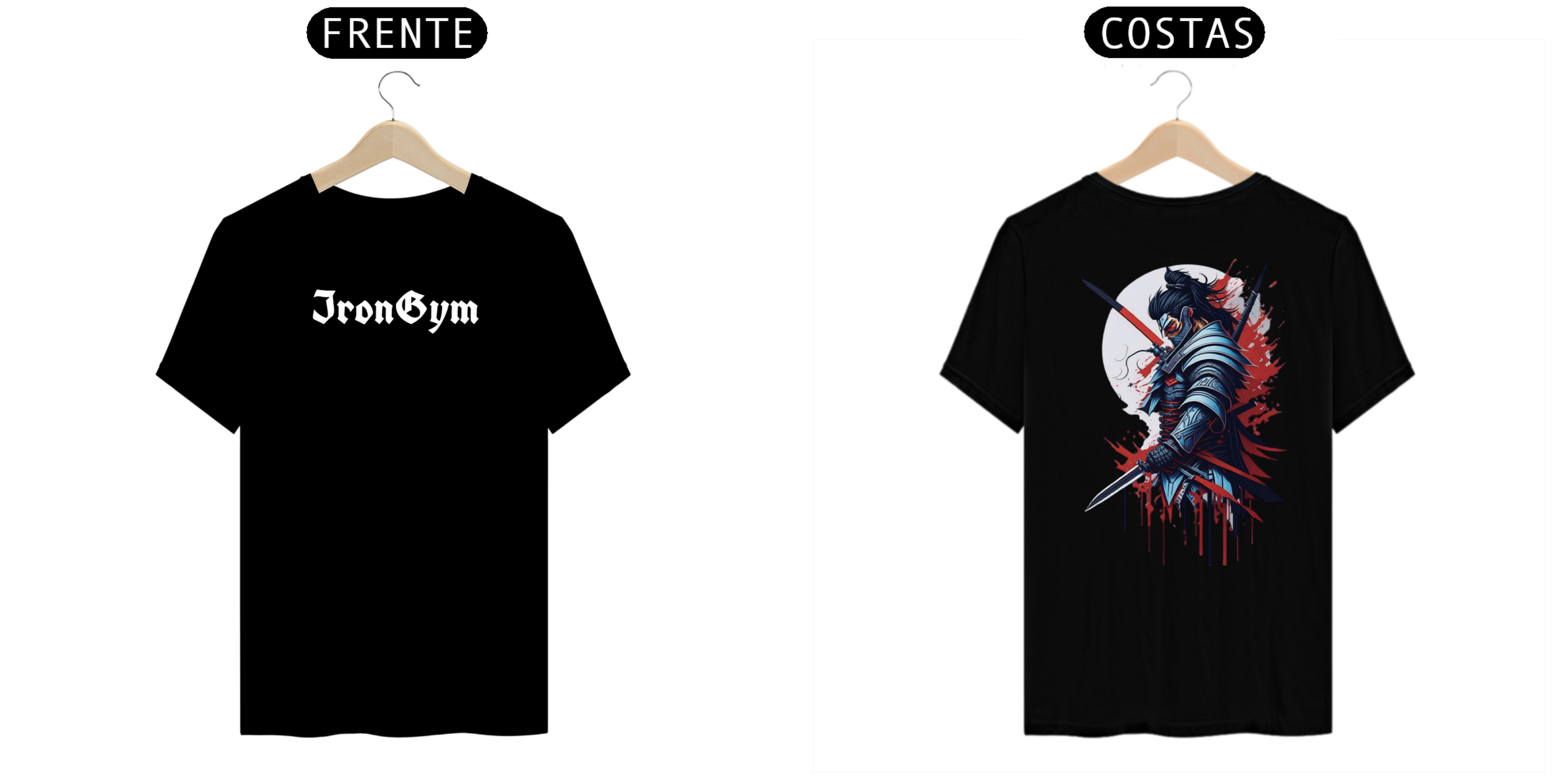 Nome do produto: Camiseta Blood Samurai