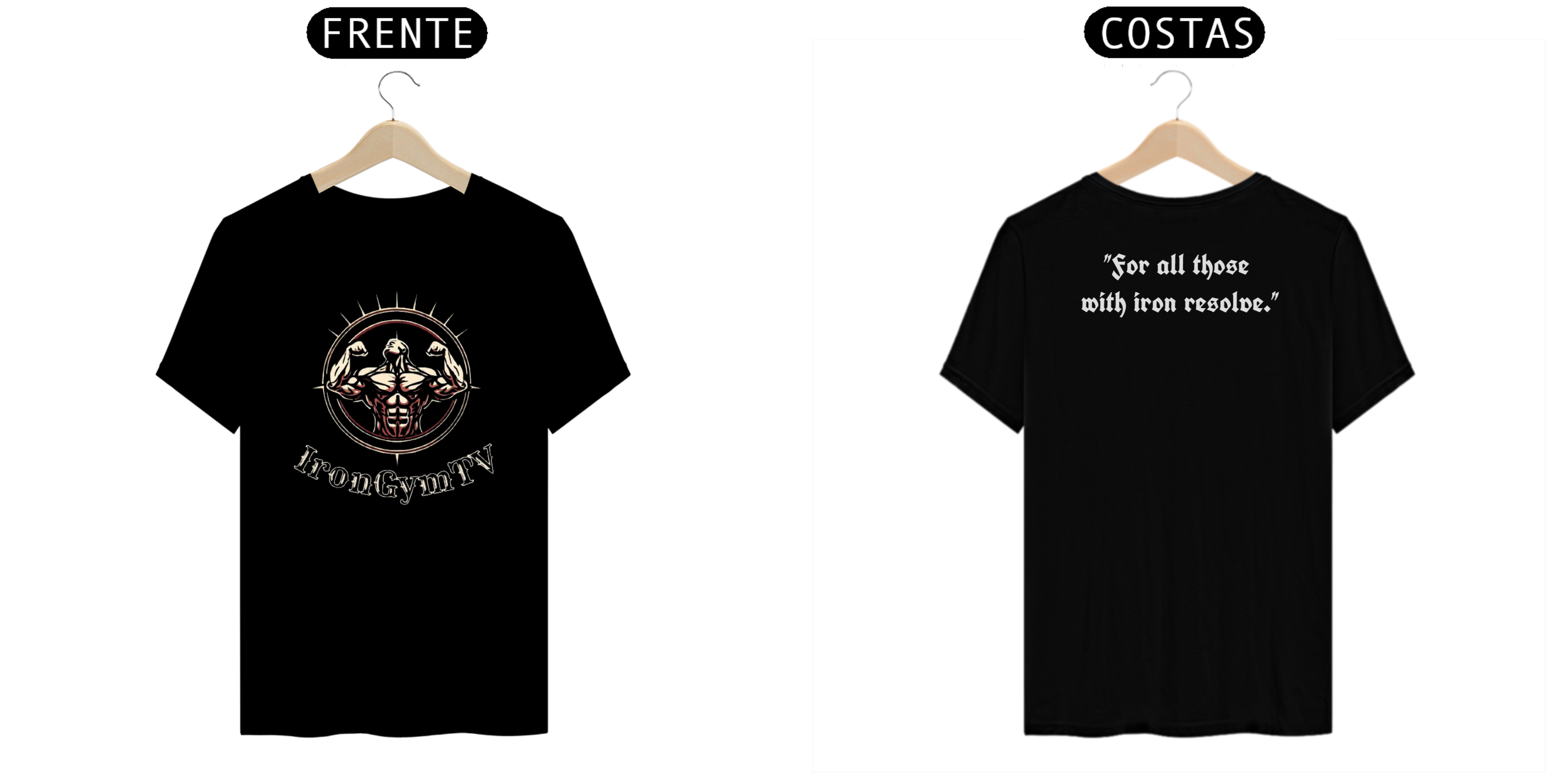 Nome do produto: Camiseta IronGymTV