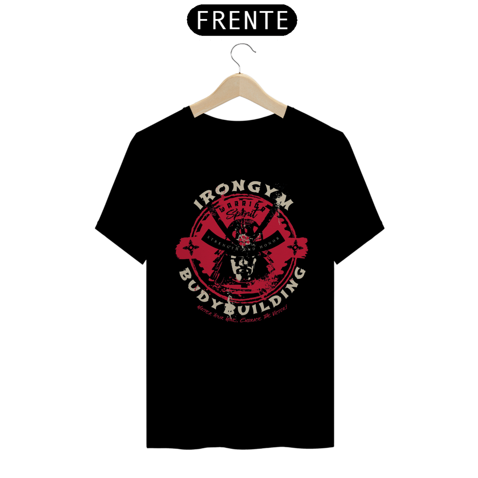 Nome do produto: Camiseta Samurai Legacy - Edição IronGym