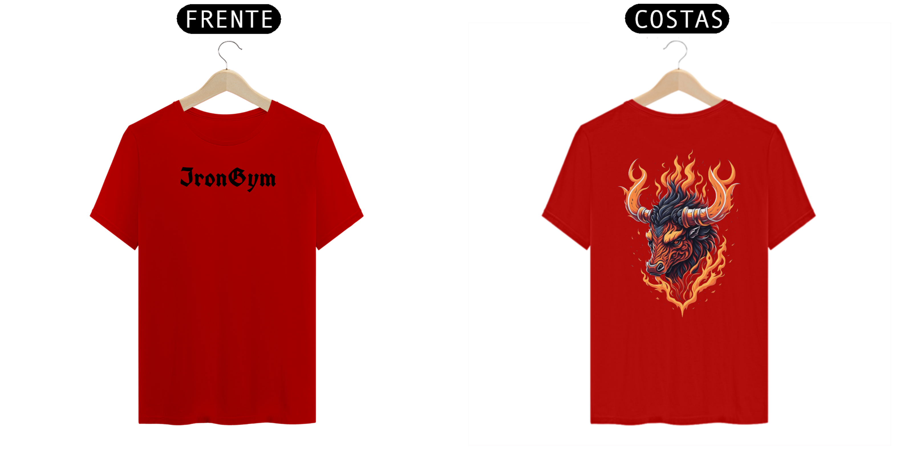 Nome do produto: Camiseta Fire Bull