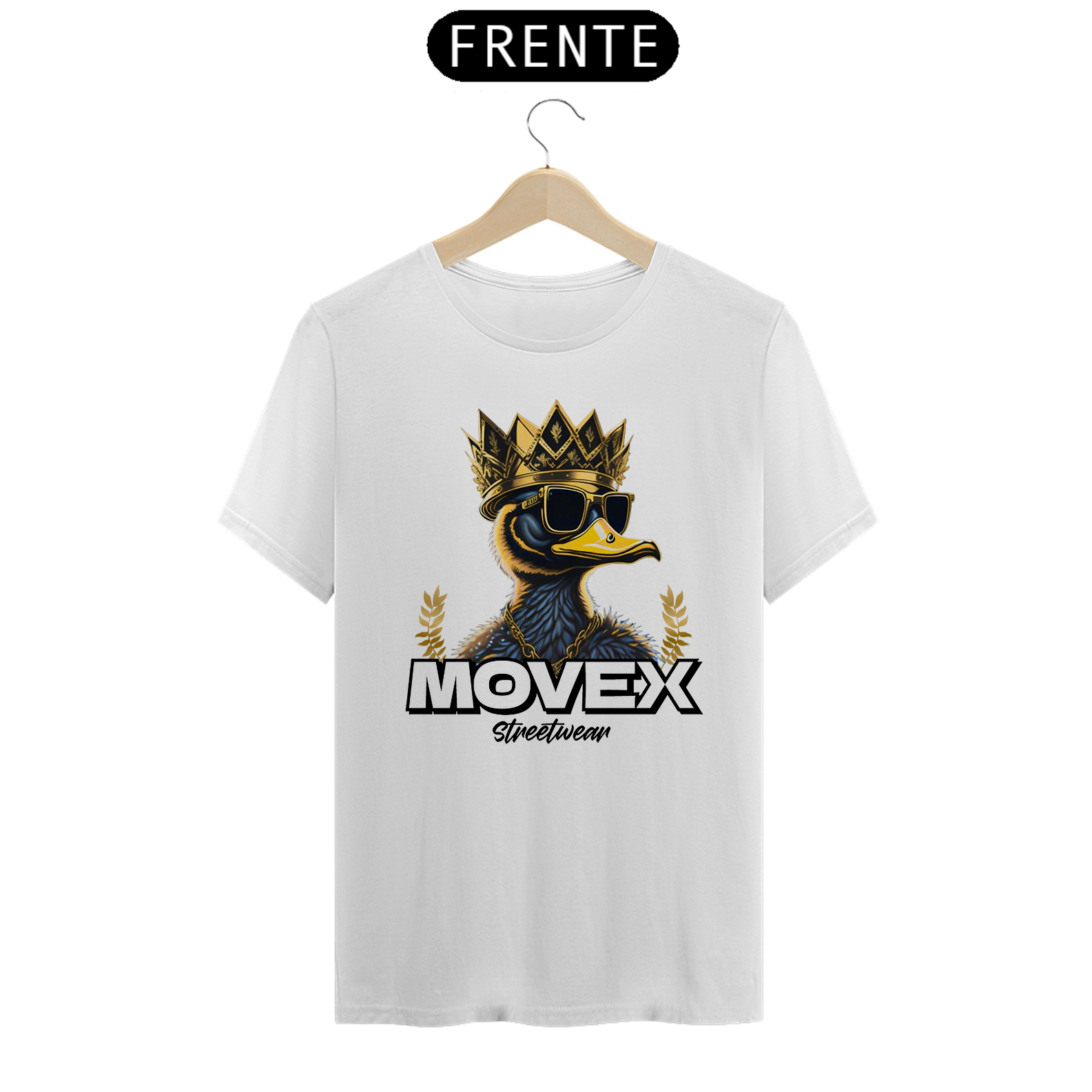 Nome do produto: Camiseta Golduck - Logo Preto