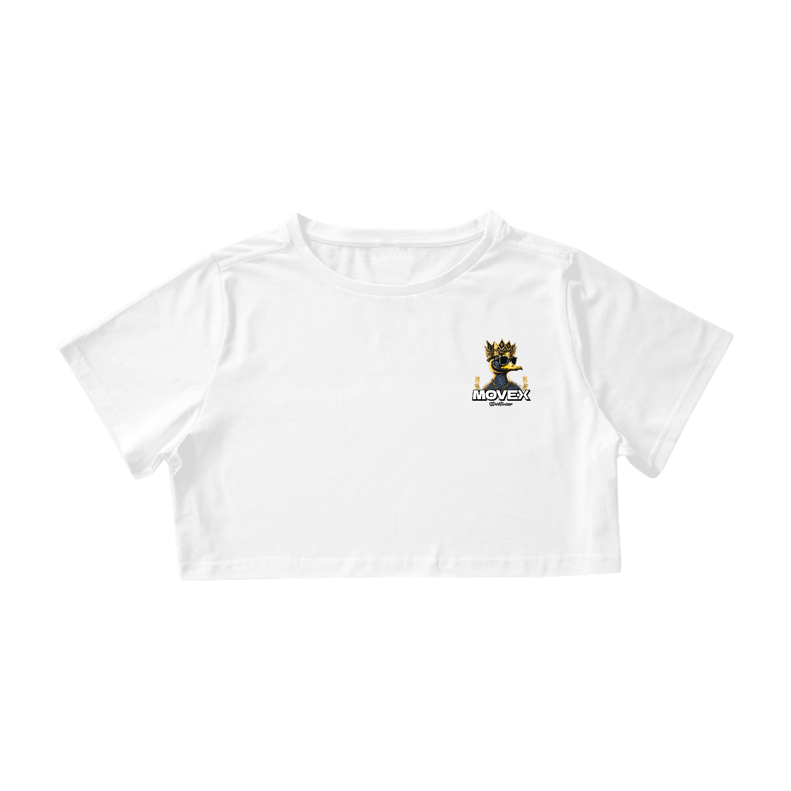 Nome do produto: Cropped Golduck Mini - Logo Preto