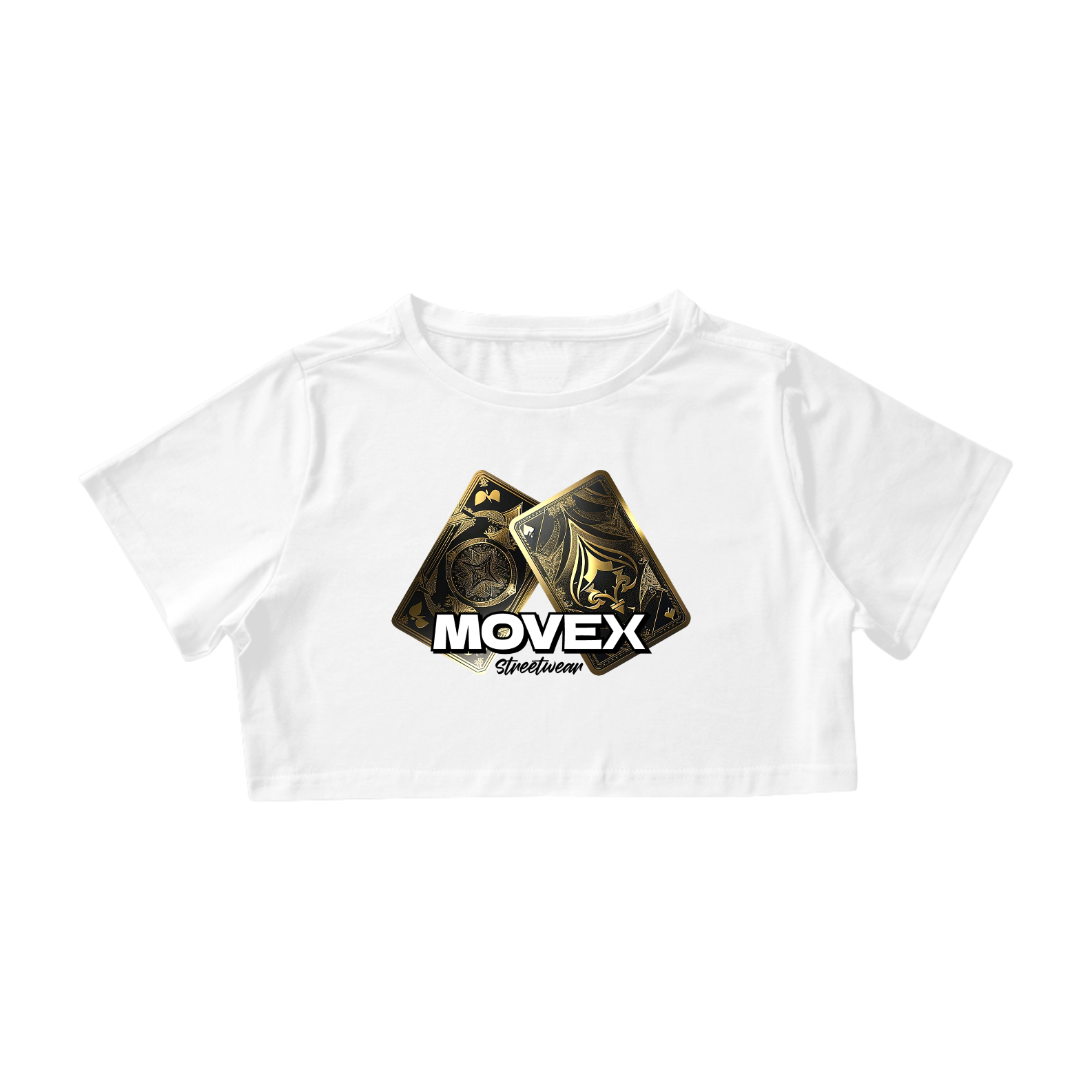 Nome do produto: Cropped Blazing Vegas - Logo Preto